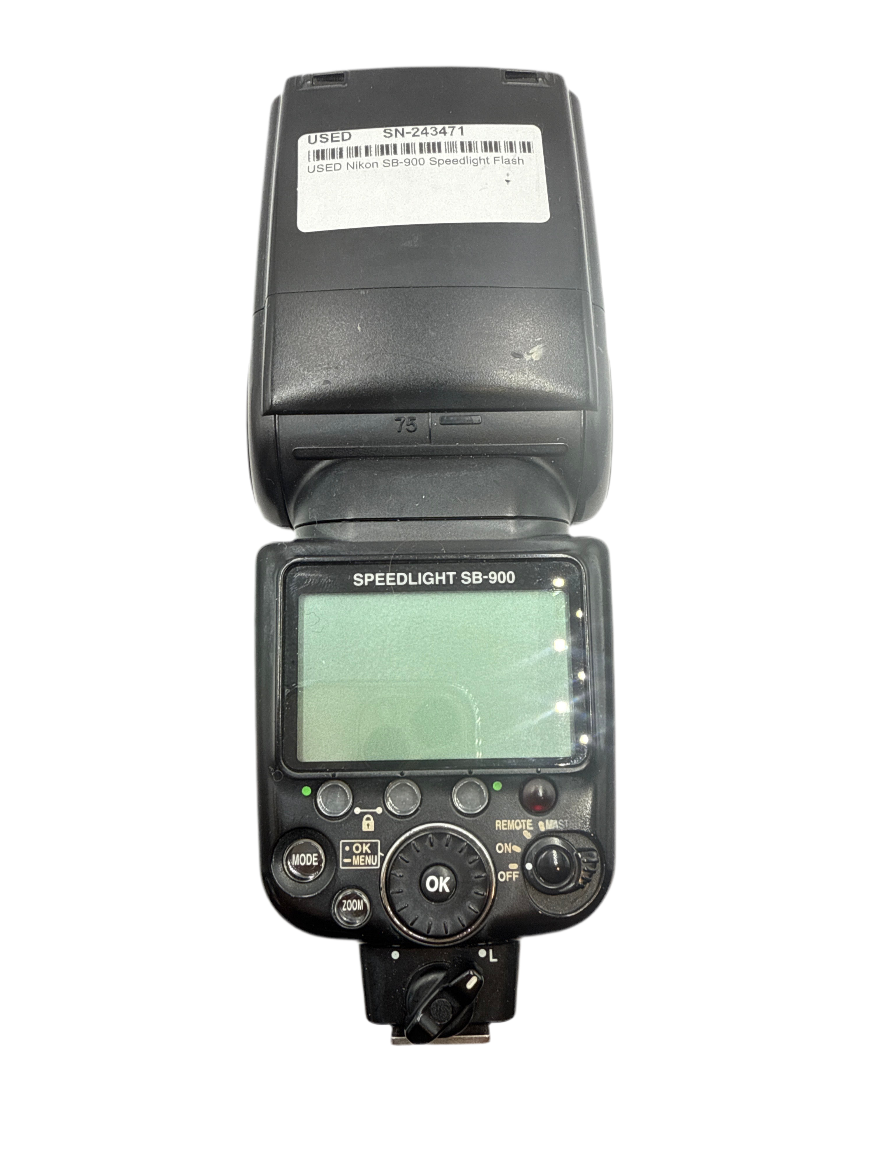 USED Nikon SB-900 Speedlight Flash