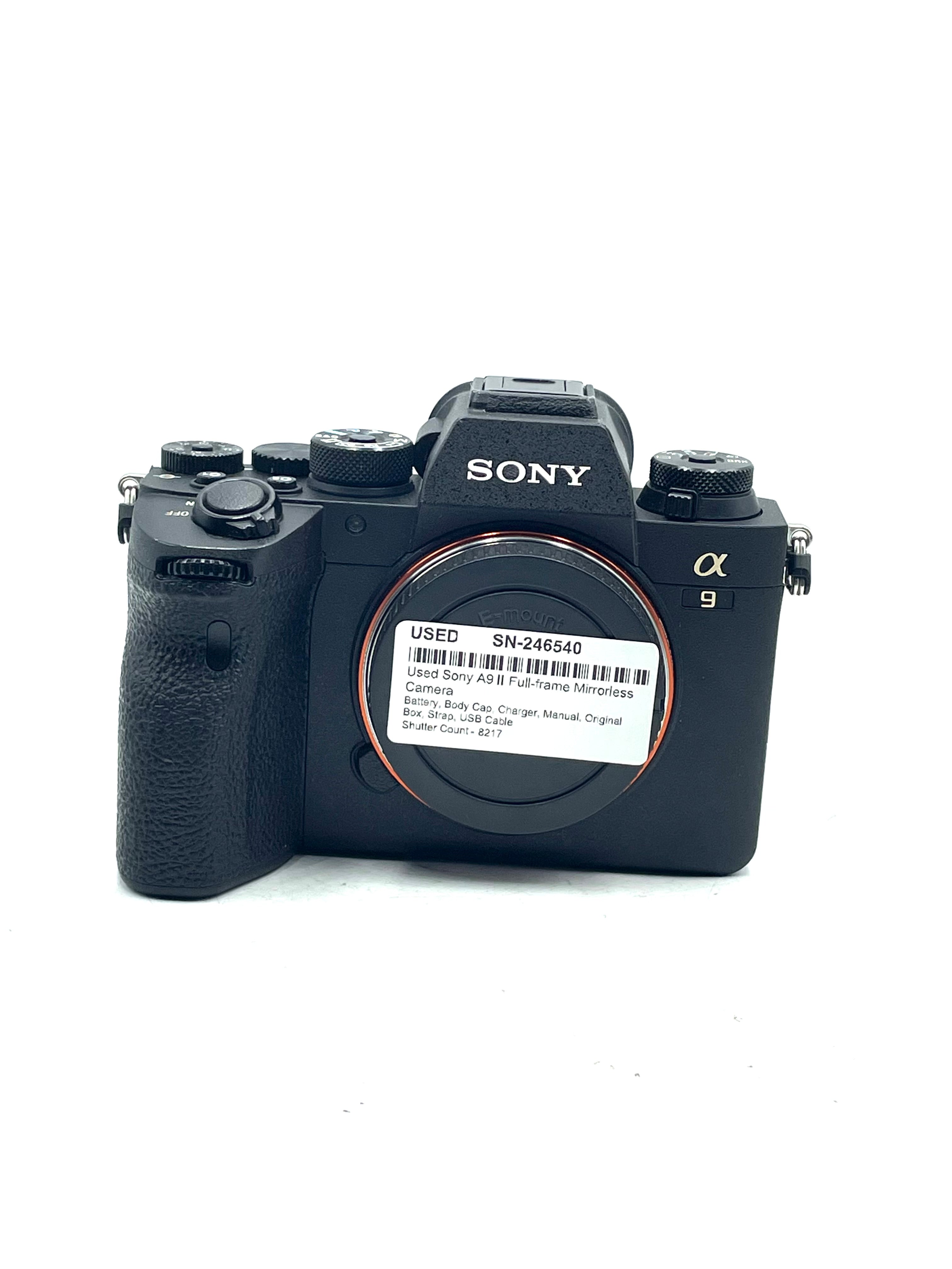 Used Sony A9 II Full-frame Mirrorless Camera