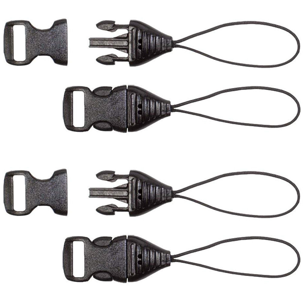 OP/TECH USA System Connectors Mini Quick-Disconnect Loops (1 mm) (4/Pack) 1301112