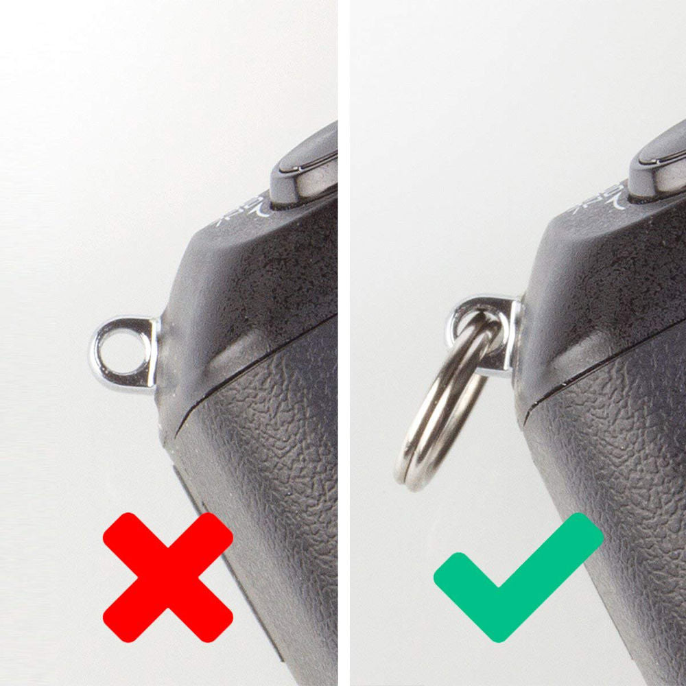 OP/TECH USA System Connectors Mini Quick-Disconnect Loops (1 mm) (4/Pack) 1301112