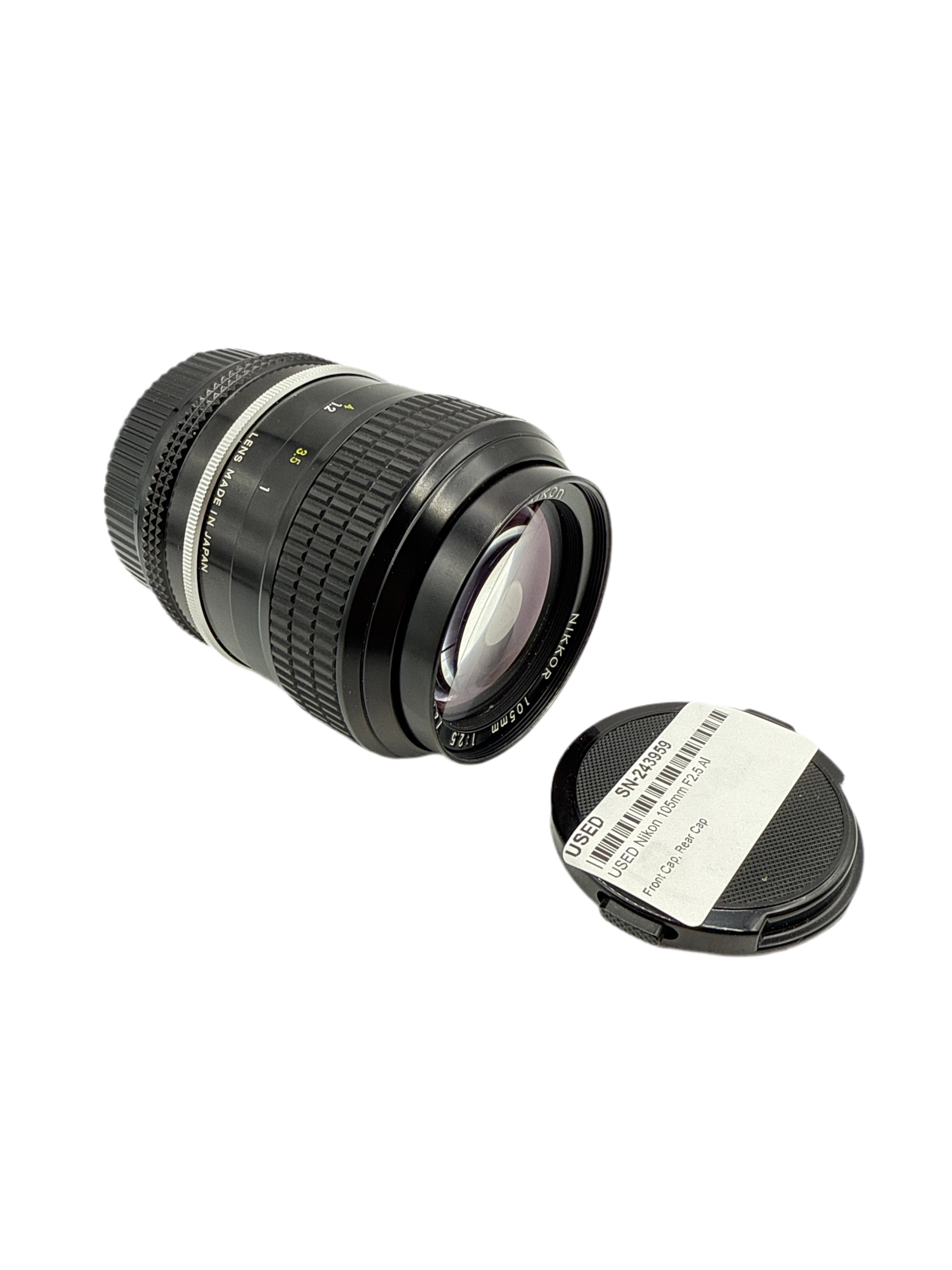 Micro Nikkor 105mm F2 USED Nikon 105mm AI - Main Image