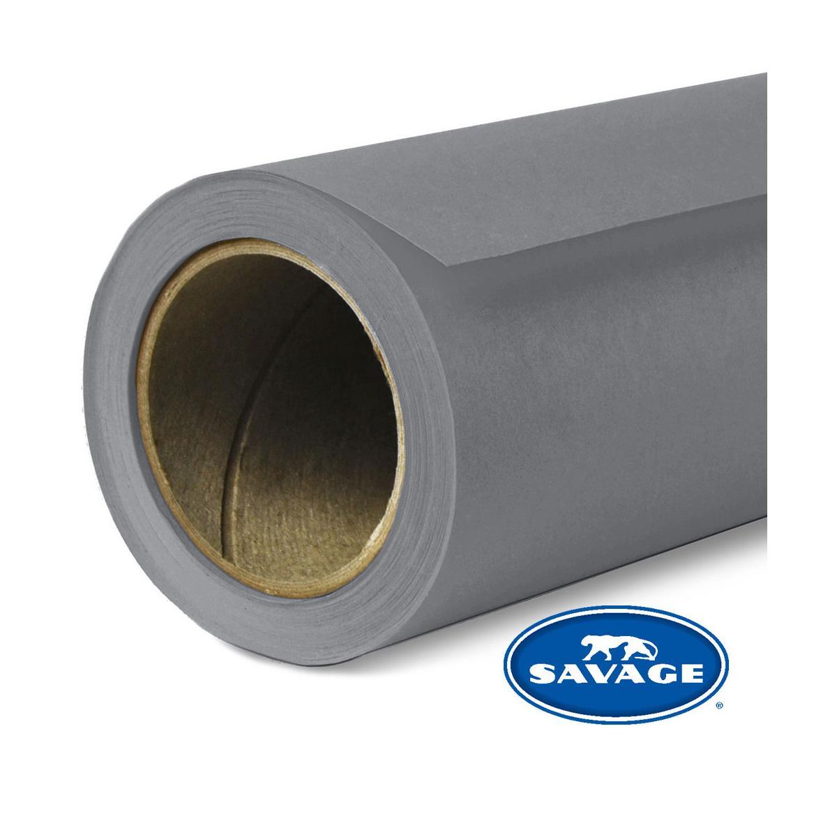 Savage 86"x36' #74 Smoke Gray Seamless Background Paper