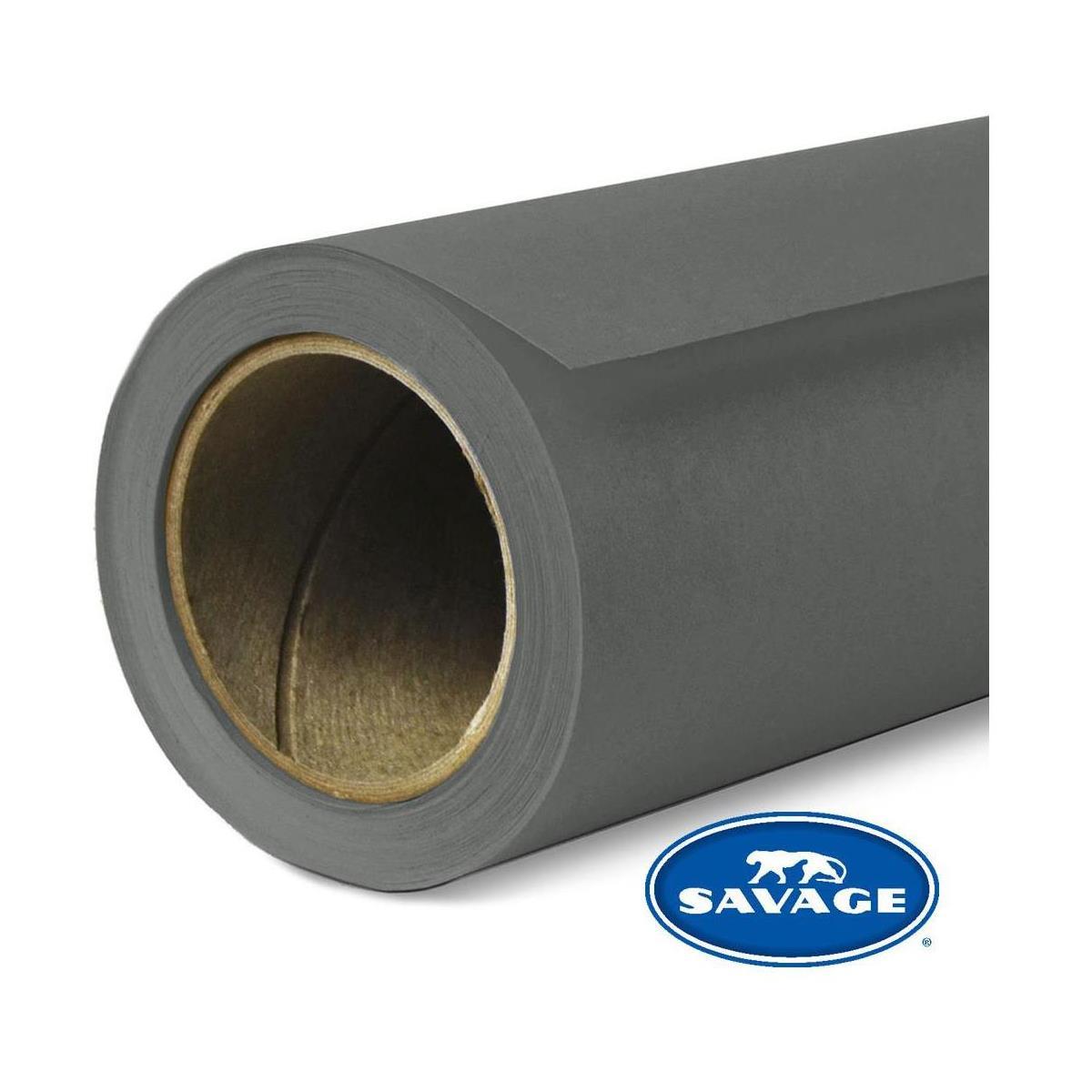 Savage 107" x 36' #27 Thunder Gray Seamless Background Paper