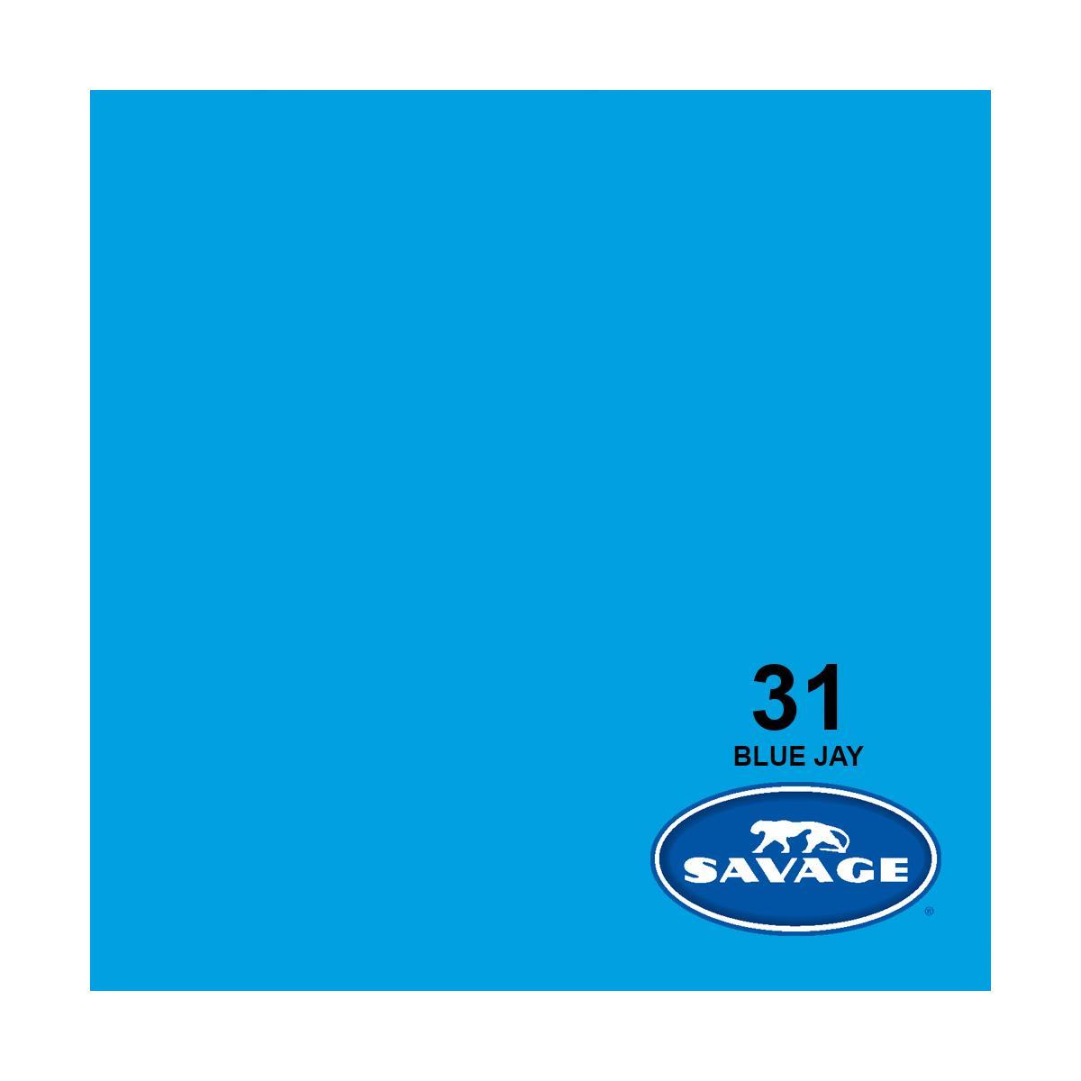 Savage 107" x 36' #31 Blue Jay Seamless Background Paper