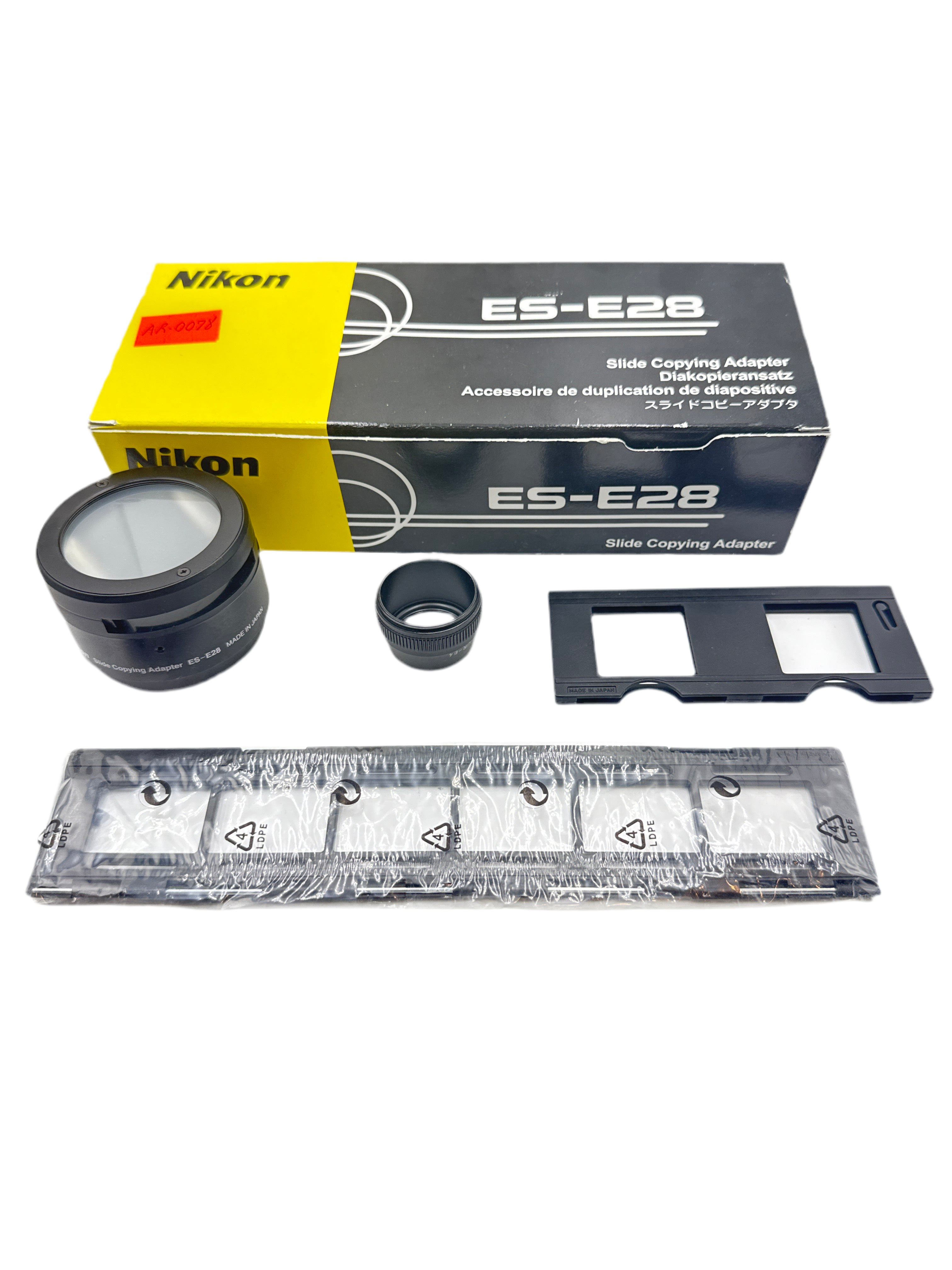 Nikon ES-E28 Slide Copying Adapter **MINT** (0078)