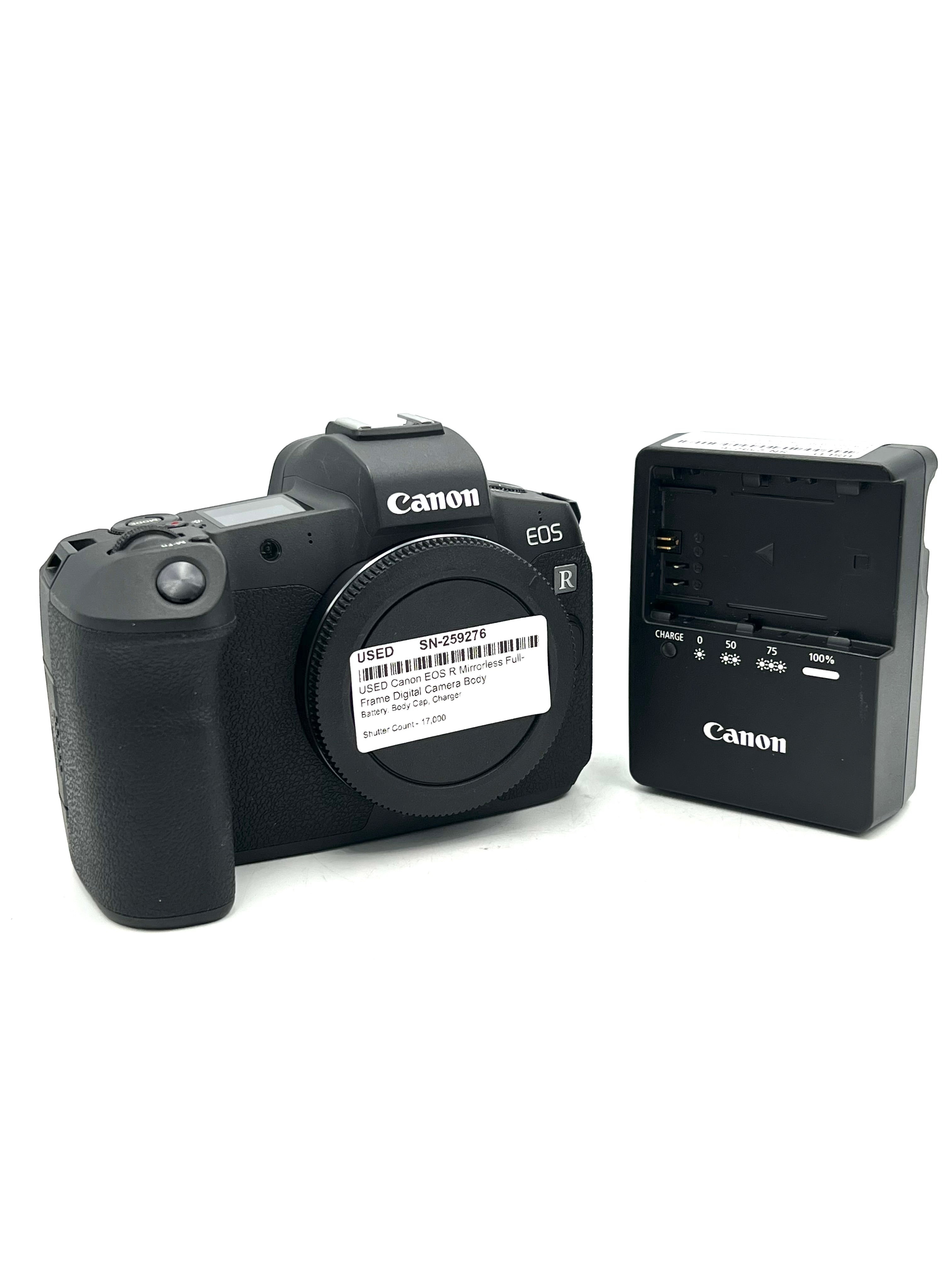 USED Canon EOS R Mirrorless Full-Frame Digital Camera Body