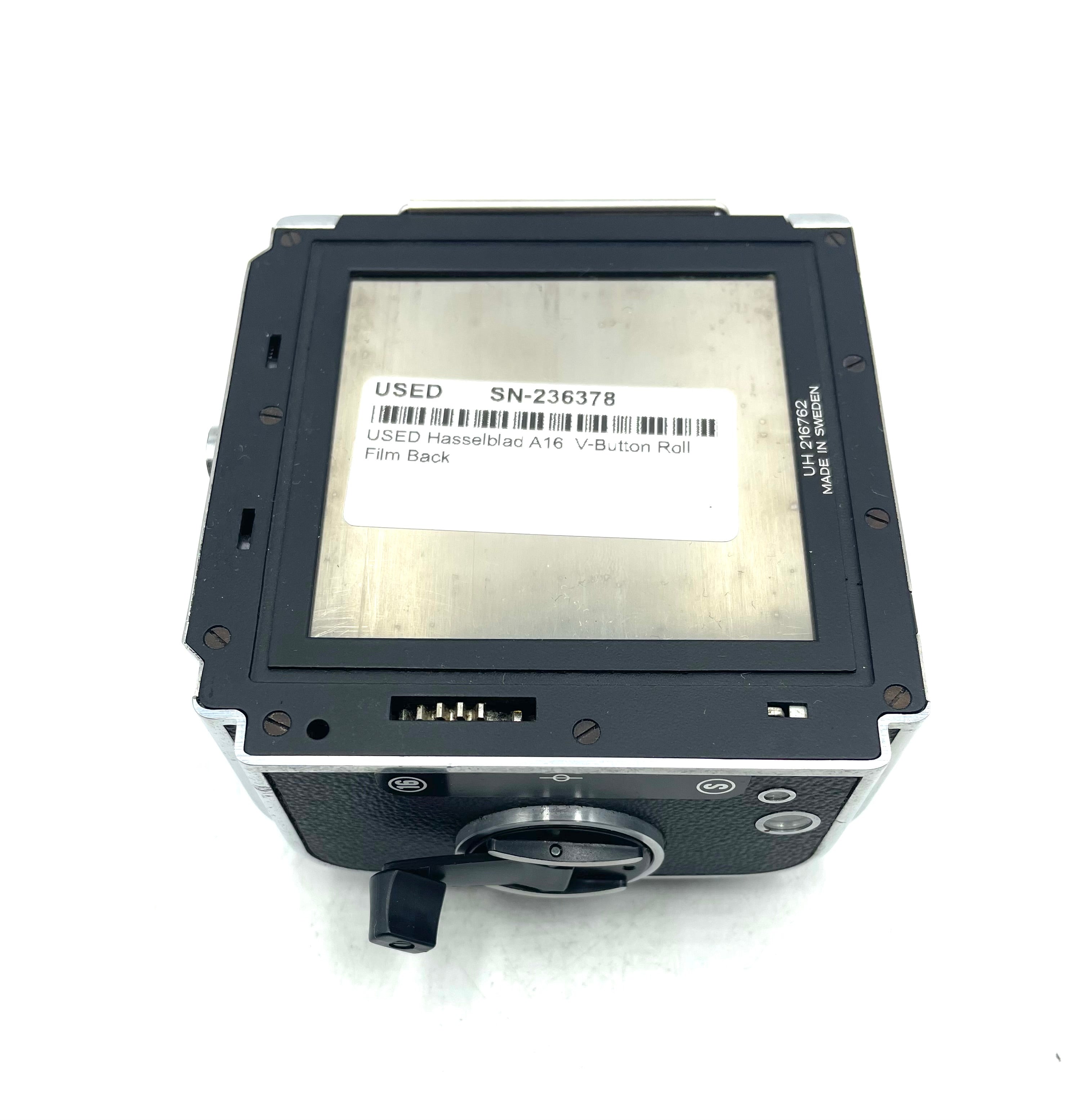 USED Hasselblad A16 V-Button Roll Film Back