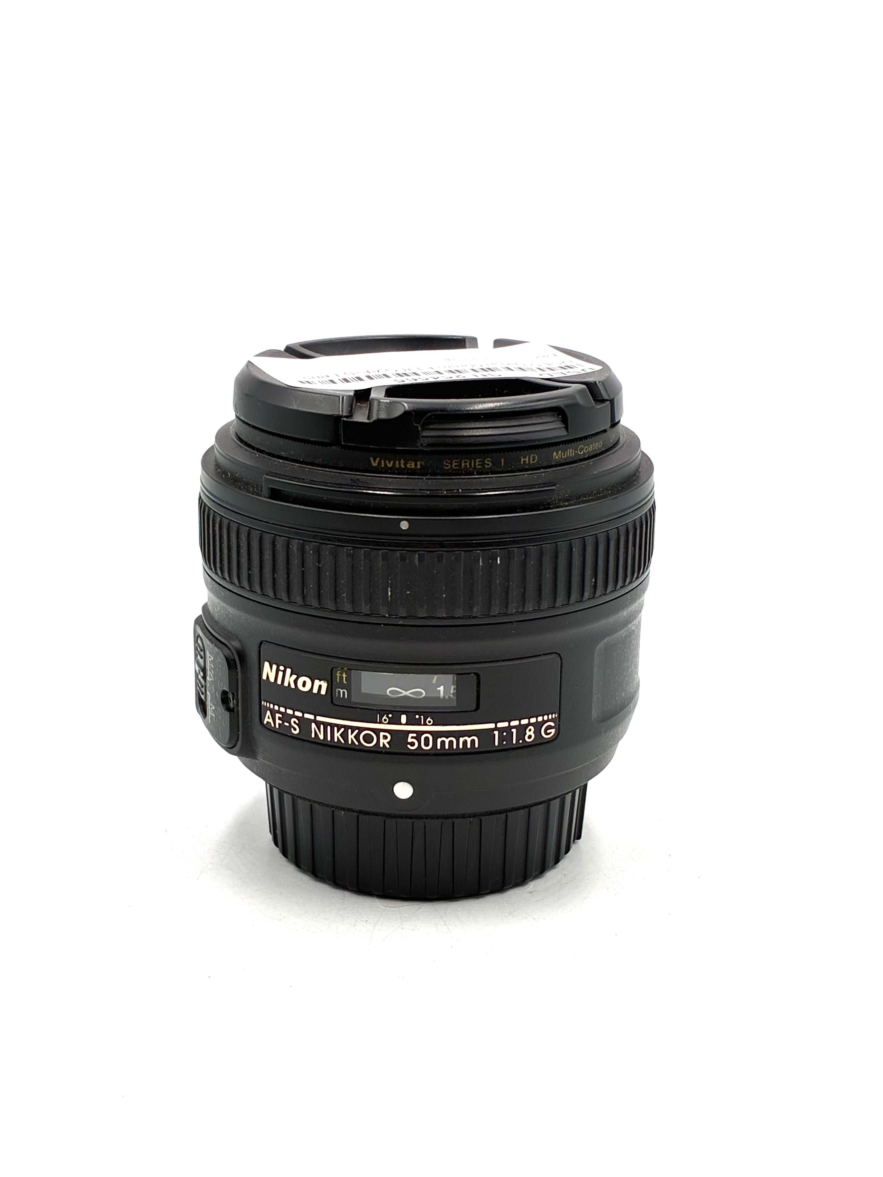 USED Nikon 50mm F1.8 G AF-S Lens