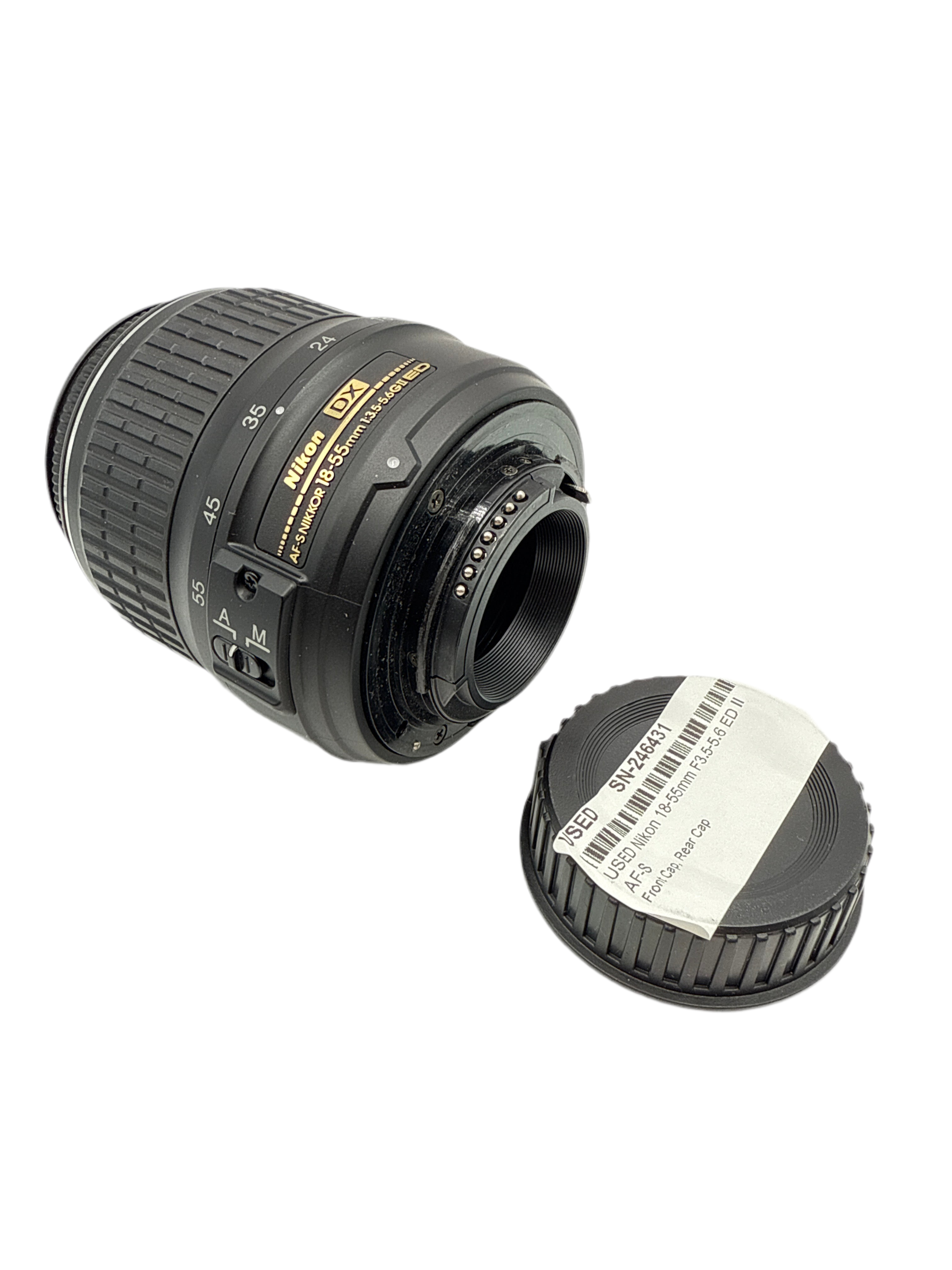 USED Nikon 18-55mm F3.5-5.6 ED II AF-S