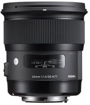 Open Box Sigma 24mm f/1.4 DG HSM Art Lens-NI Nikon F