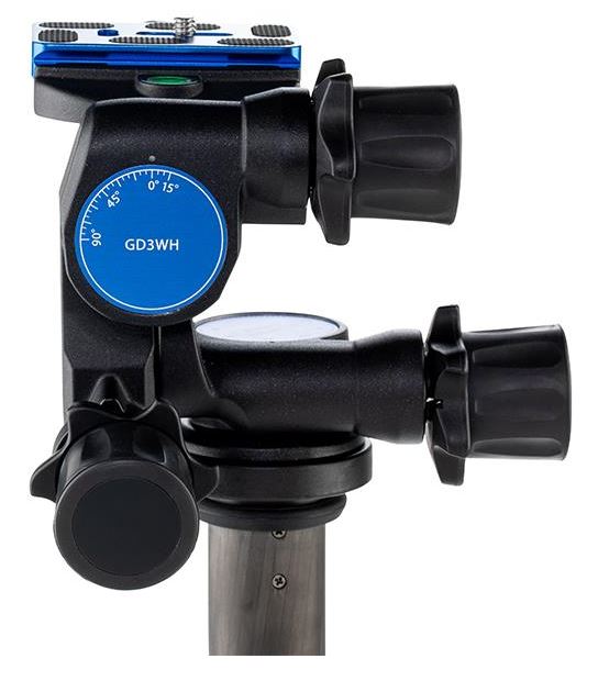 geared tripod head Benro 3-Way Geared Head (GD3WH)