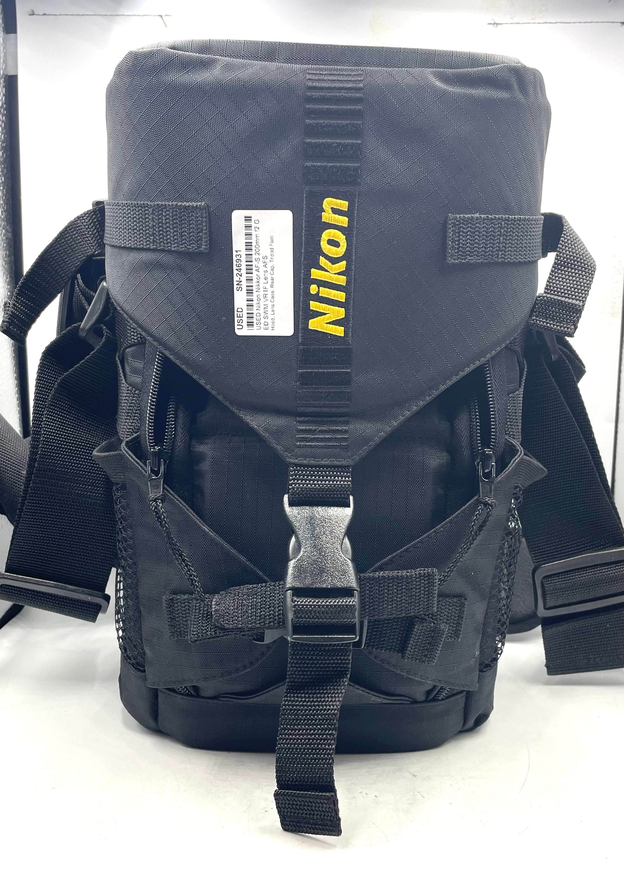 USED Nikon Nikkor AF-S 200mm f2 G ED SWM VR IF Lens AFS