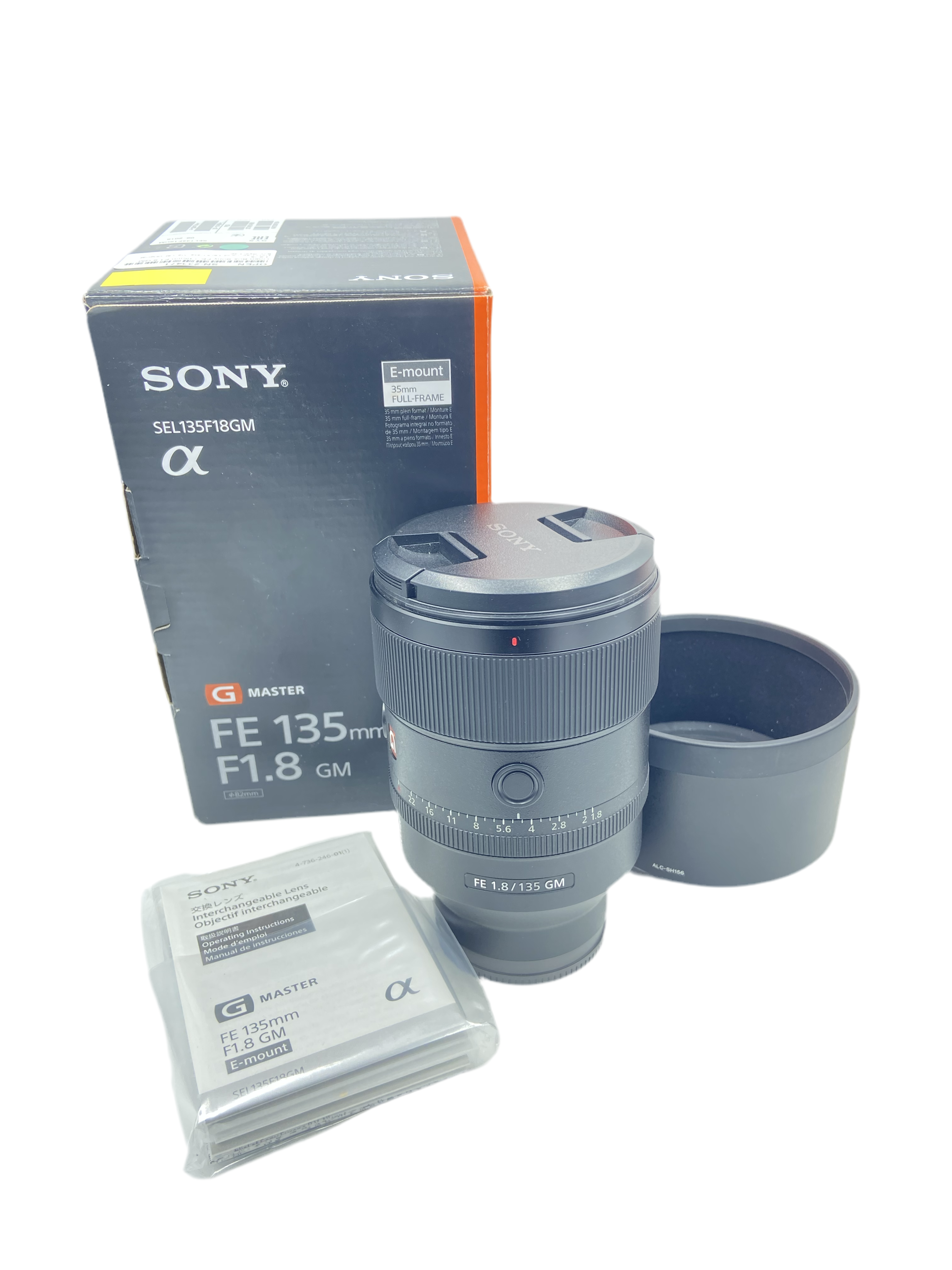 Open Box Sony FE 135mm F1.8 GM Lens