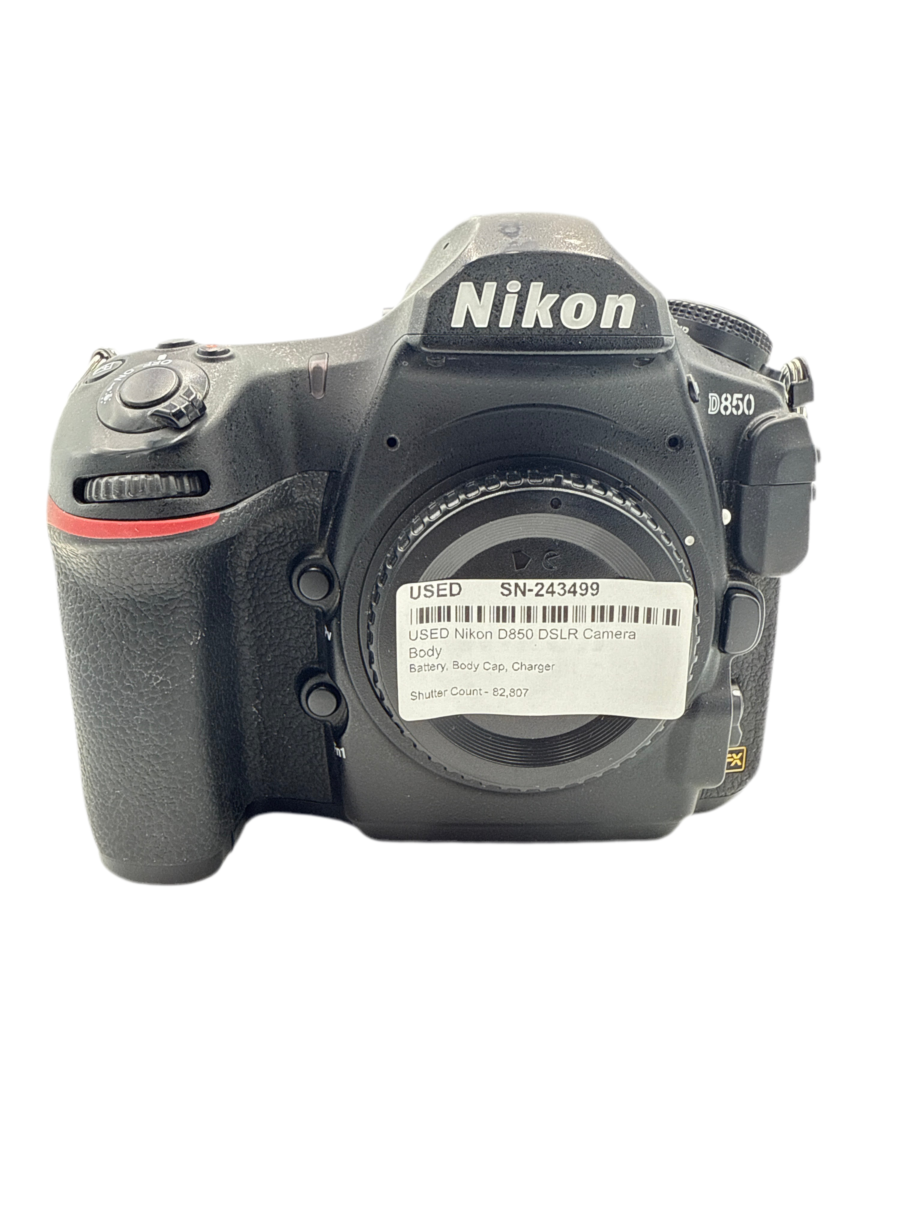 USED Nikon D850 DSLR Camera Body