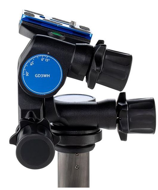Benro GD3WH Precision Geared Tripod Head