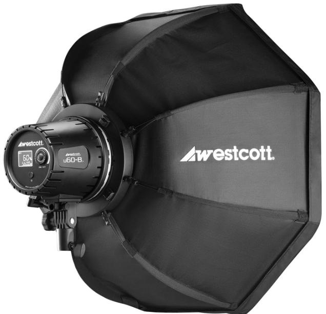 Westcott U60-B Bi-Color LED Monolight with Octabox (1-Light Kit) (810)