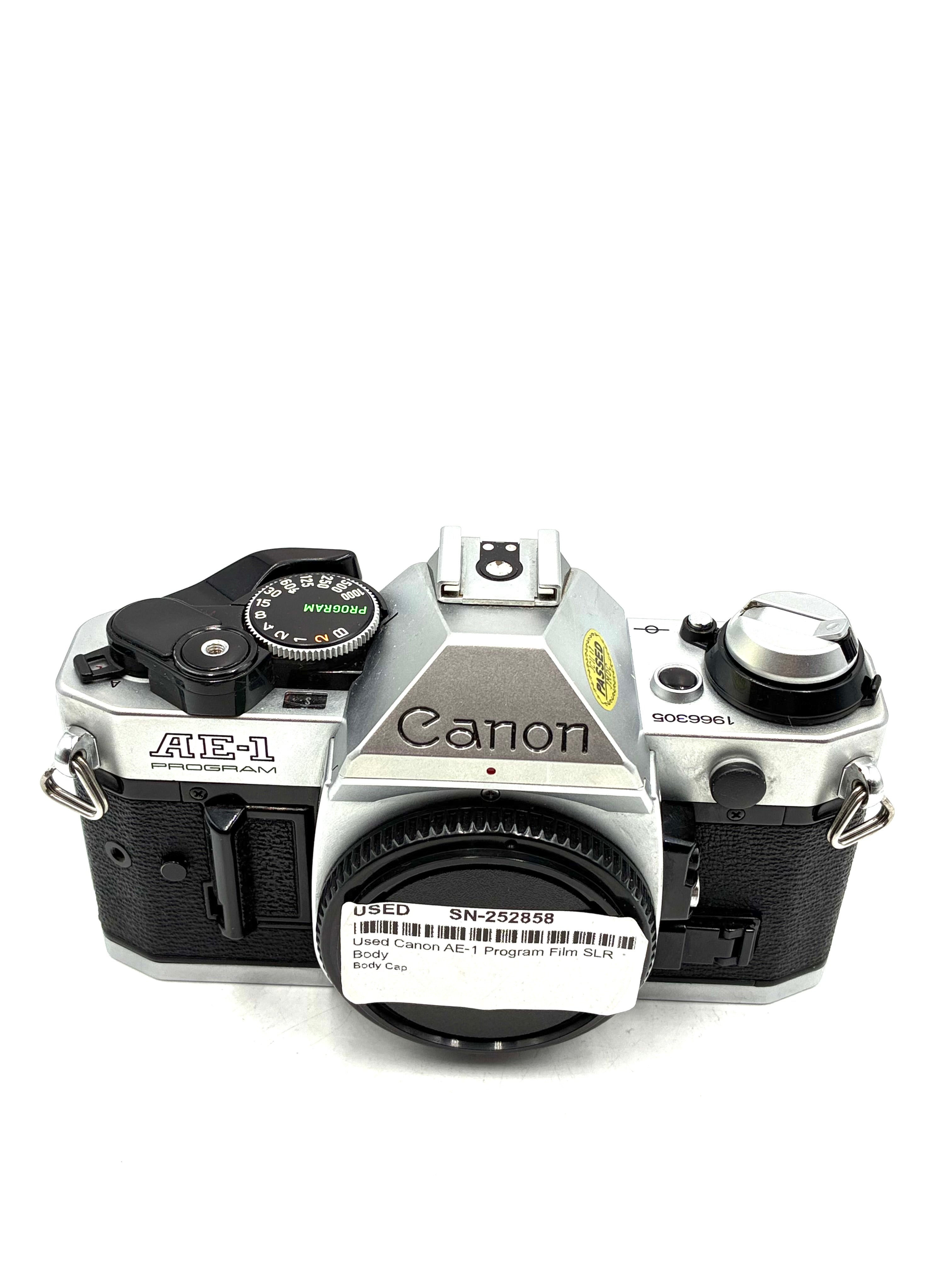 Used Canon AE-1 Program Film SLR Body