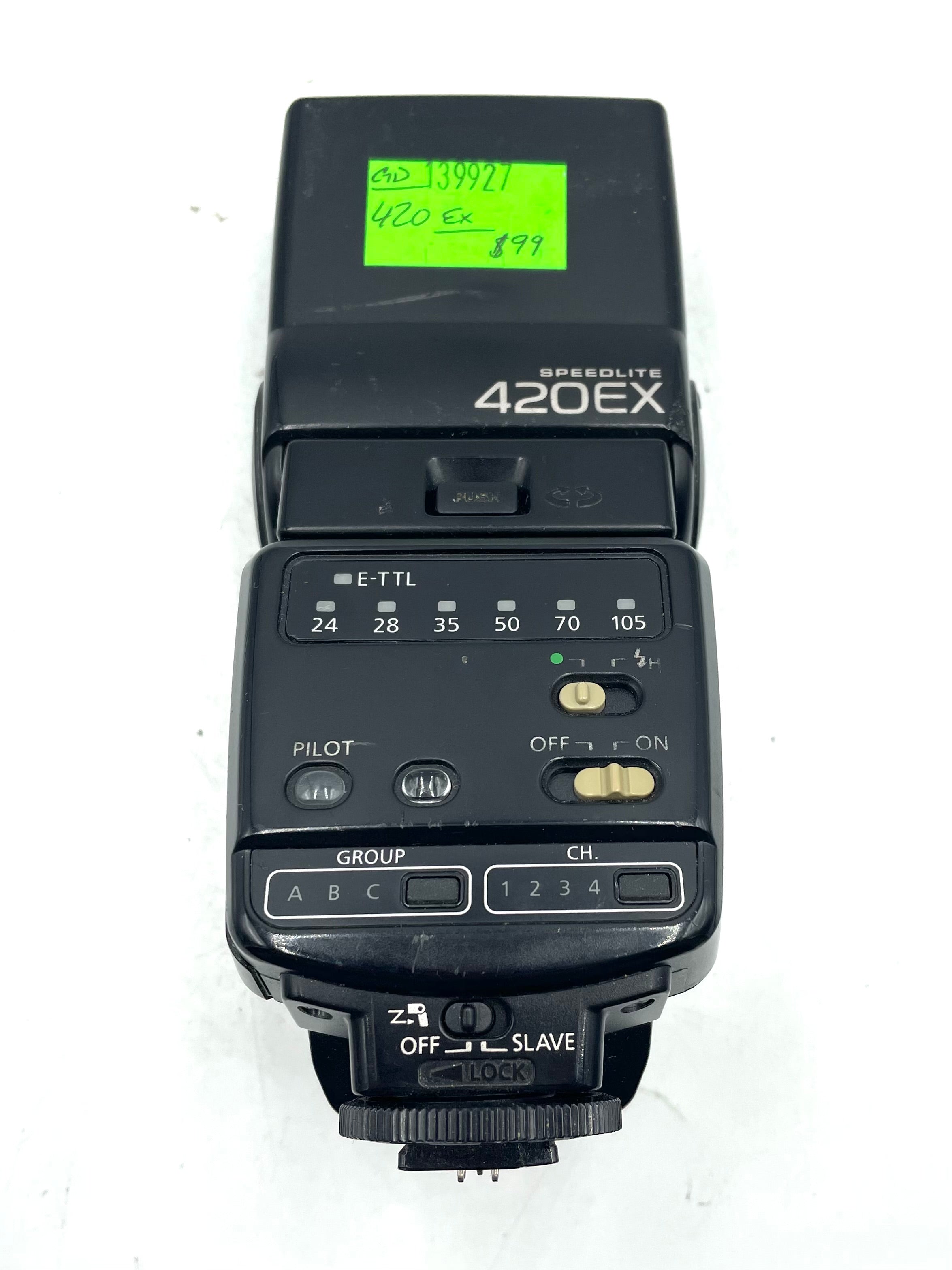 Used Canon 420 EX Flash