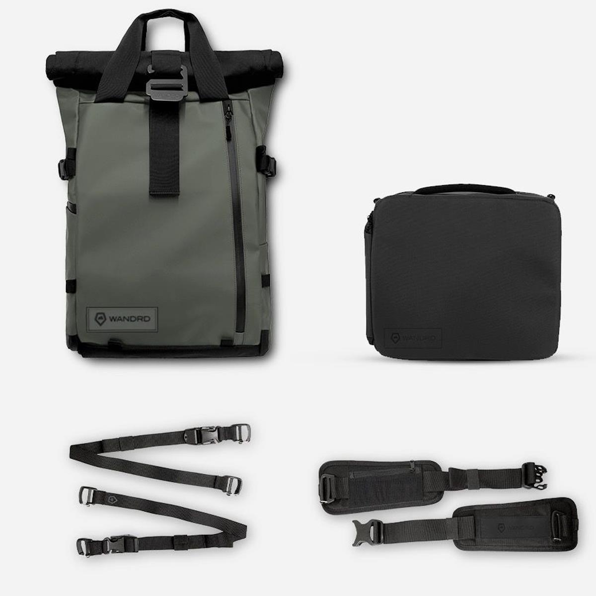 WANDRD PRVKE 21L v2 Photo Bundle (Green)