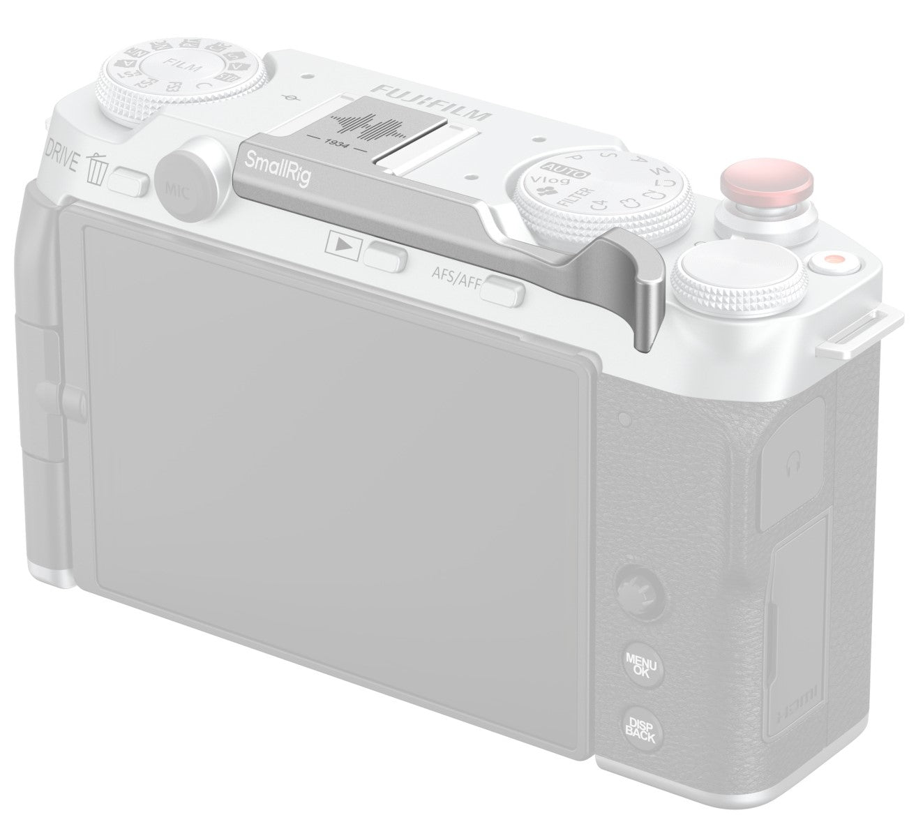 SmallRig Thumb Grip for FUJIFILM X-M5 (Silver)