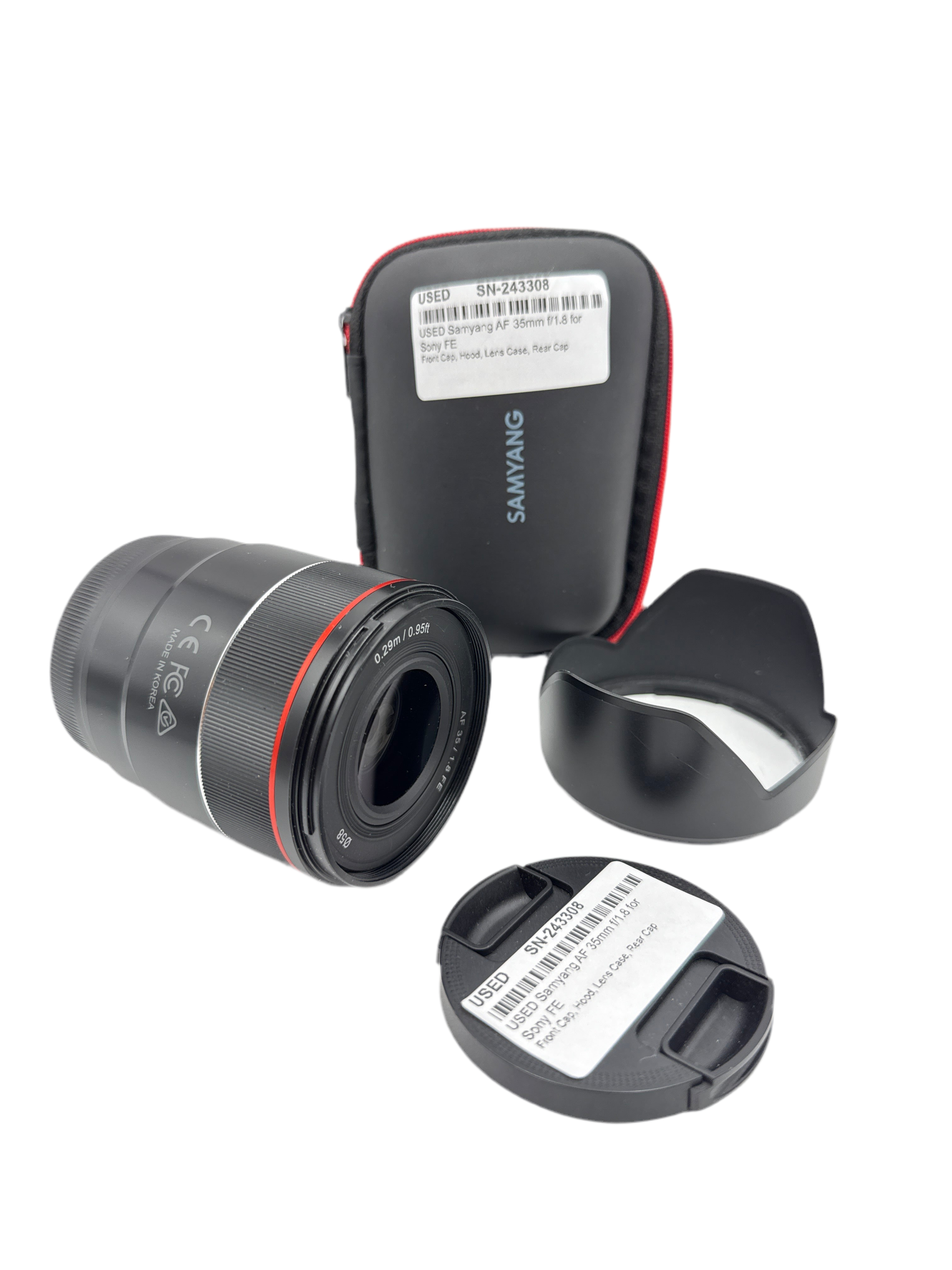 USED Samyang AF 35mm f/1.8 for Sony FE