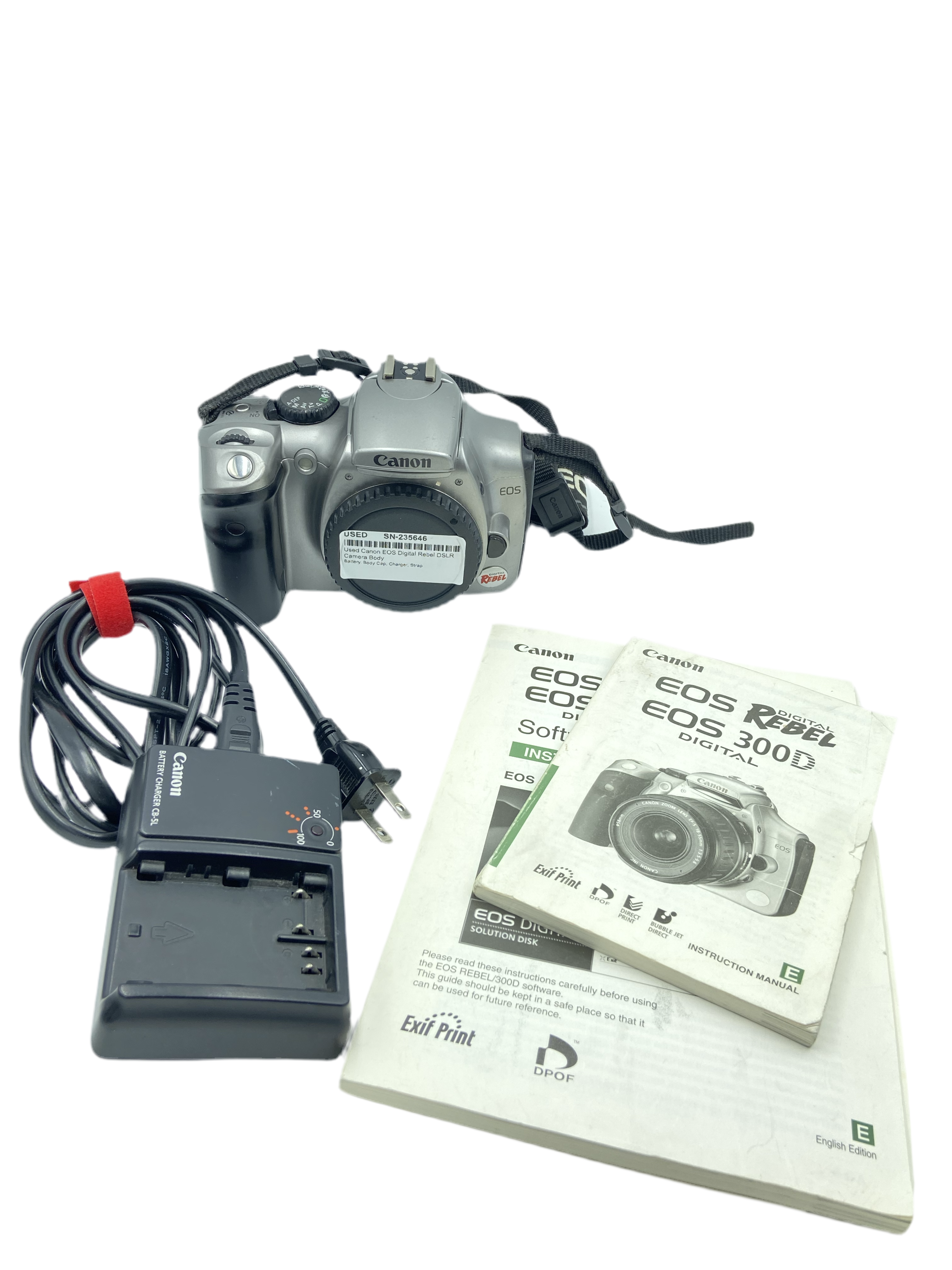 Used Canon EOS Digital Rebel DSLR Camera Body