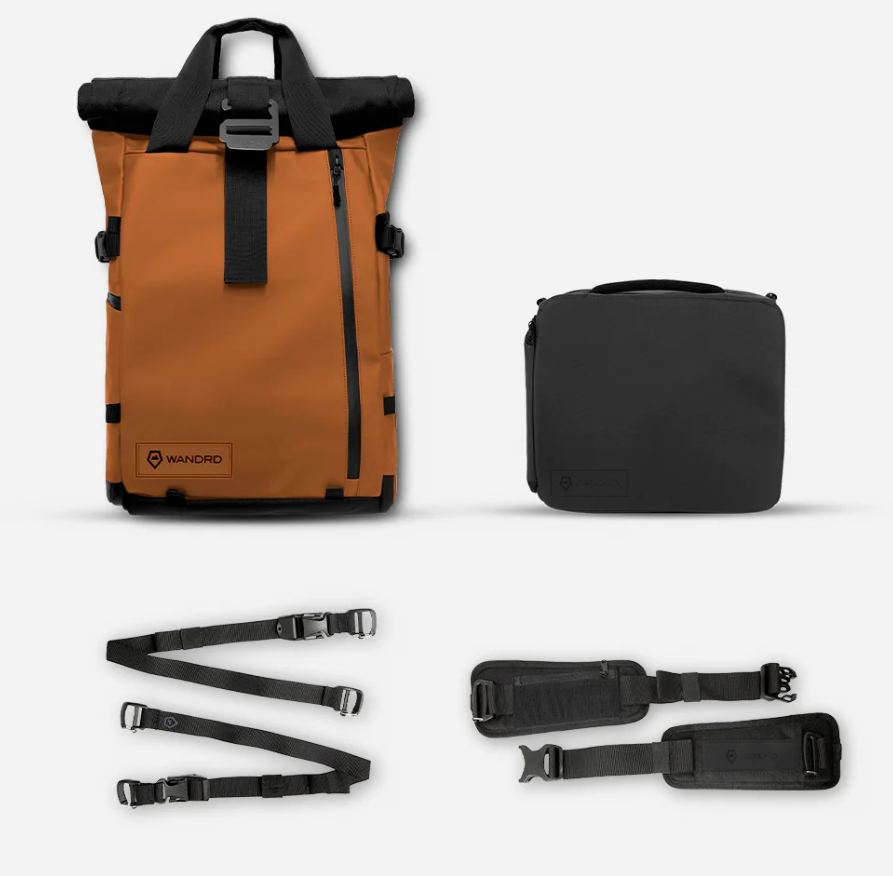 WANDRD PRVKE 31 ORANGE PHOTO BUNDLE PK31-SO-PB-3