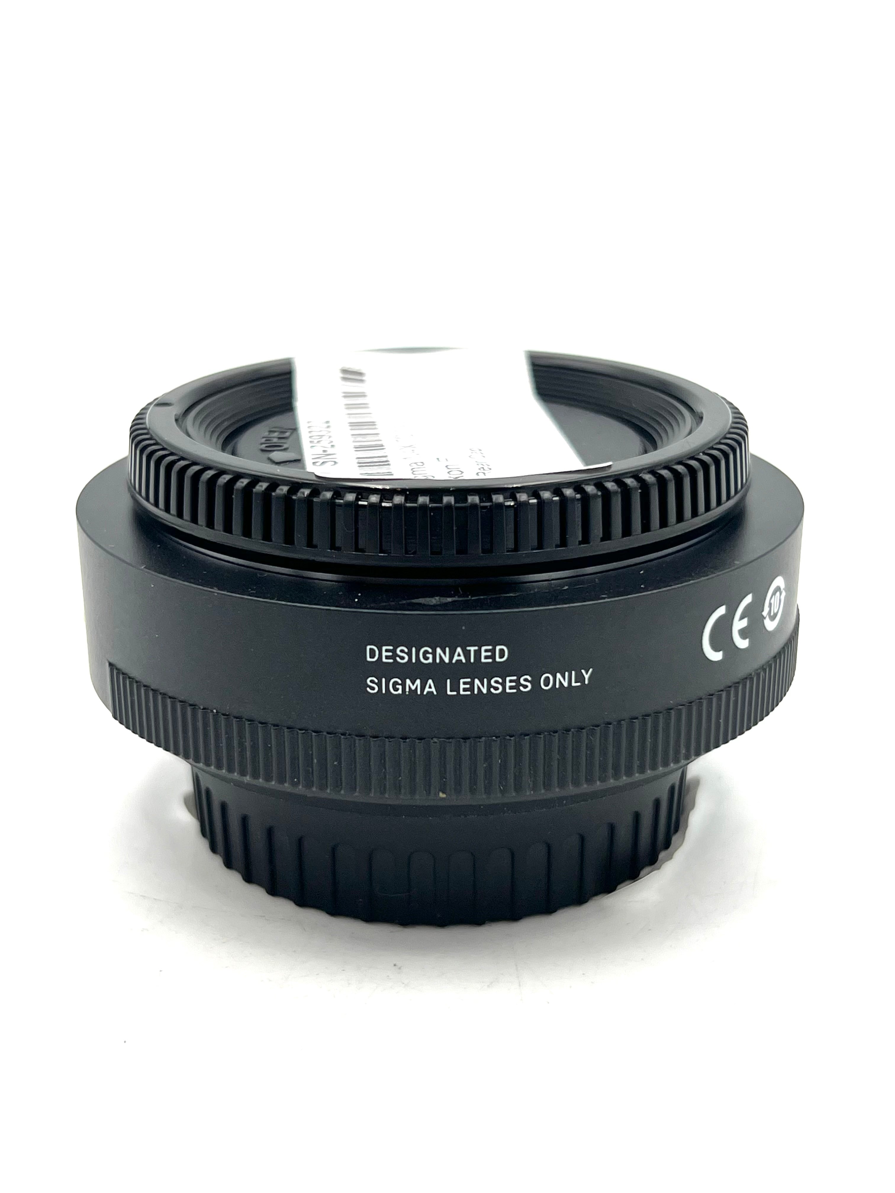 USED Sigma 1.4X TC-1401 Tele for Nikon Nikon F