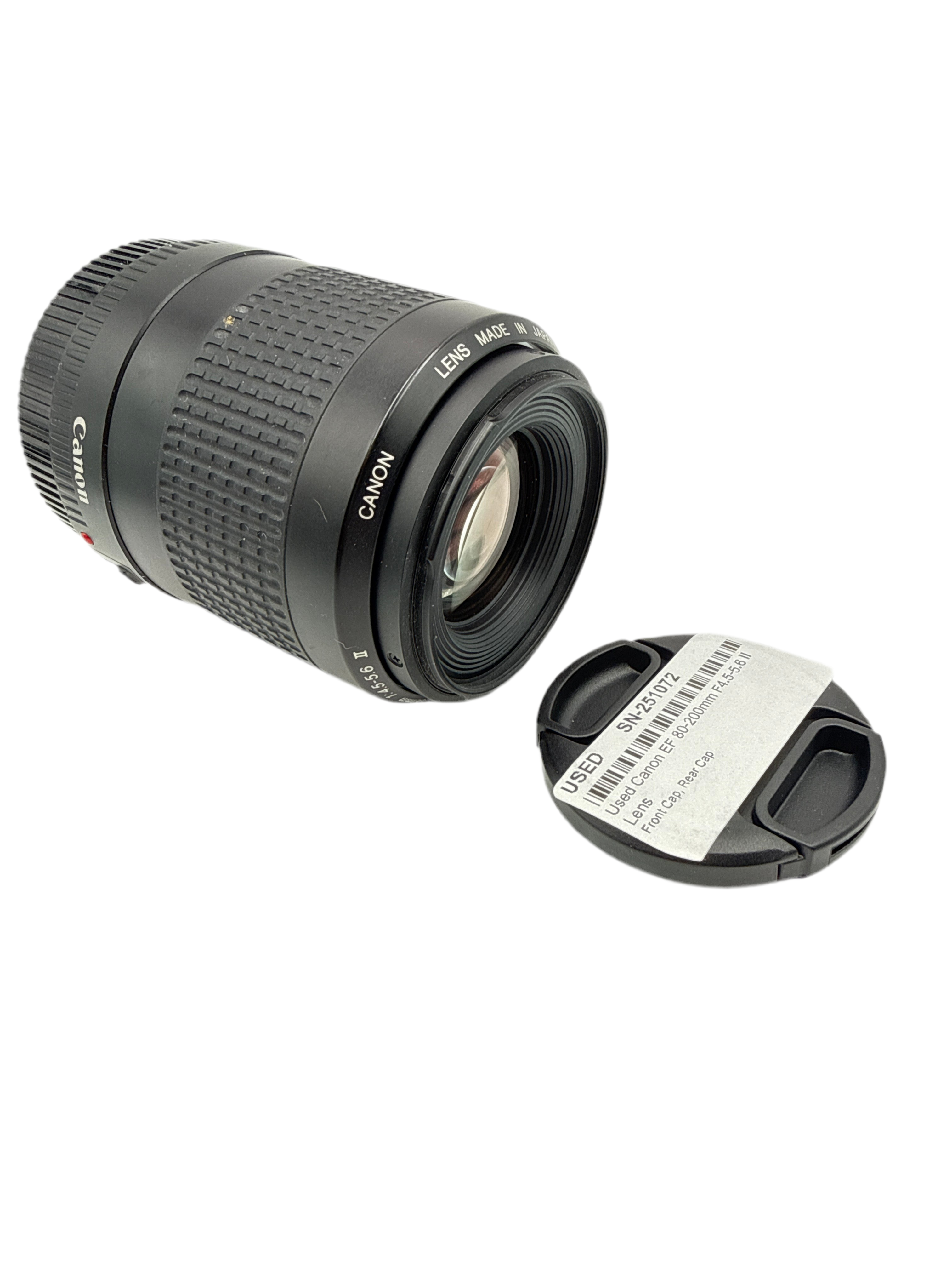 Used Canon EF 80-200mm F4.5-5.6 II Lens