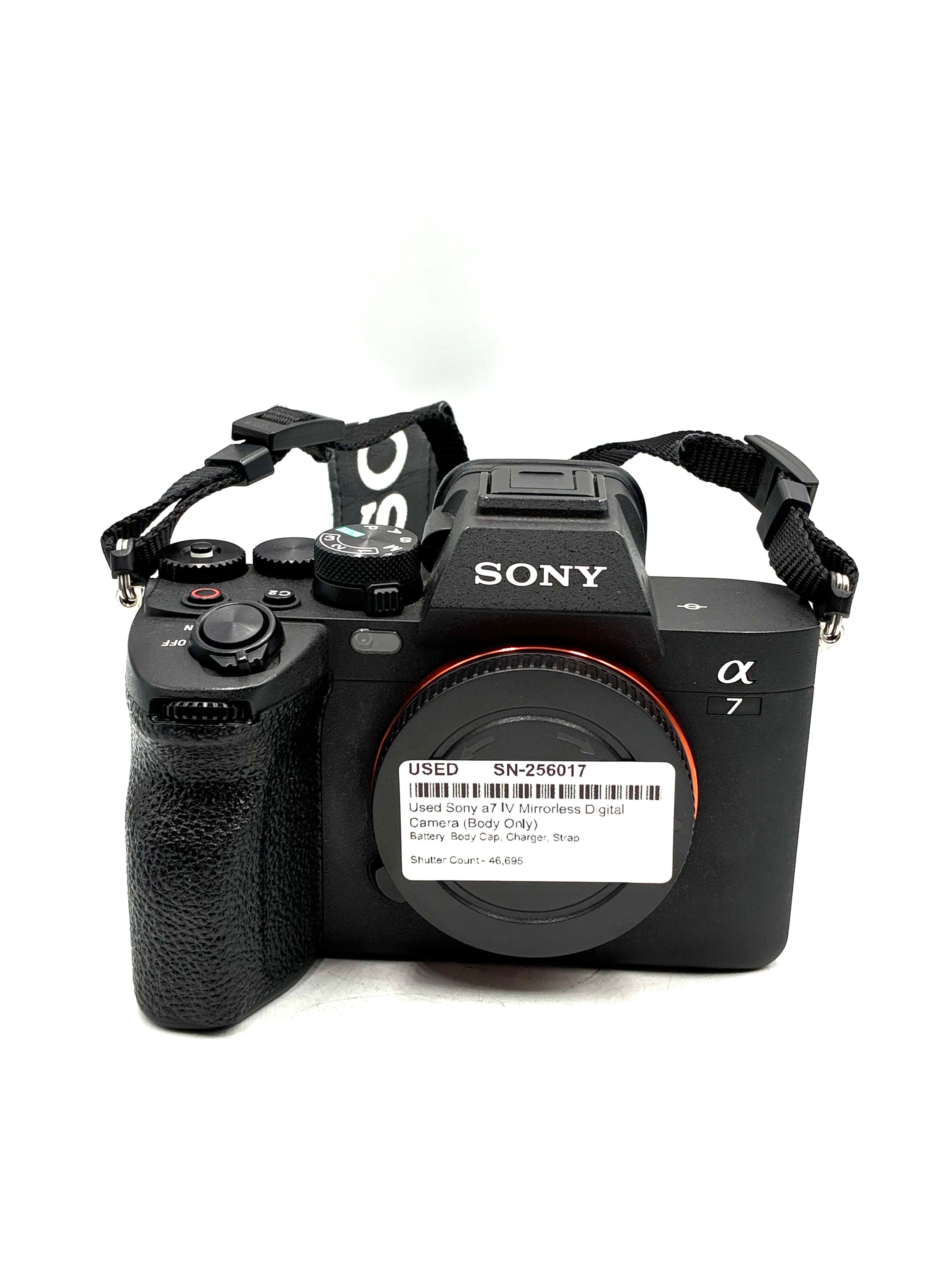 Used Sony a7 IV Mirrorless Digital Camera (Body Only)