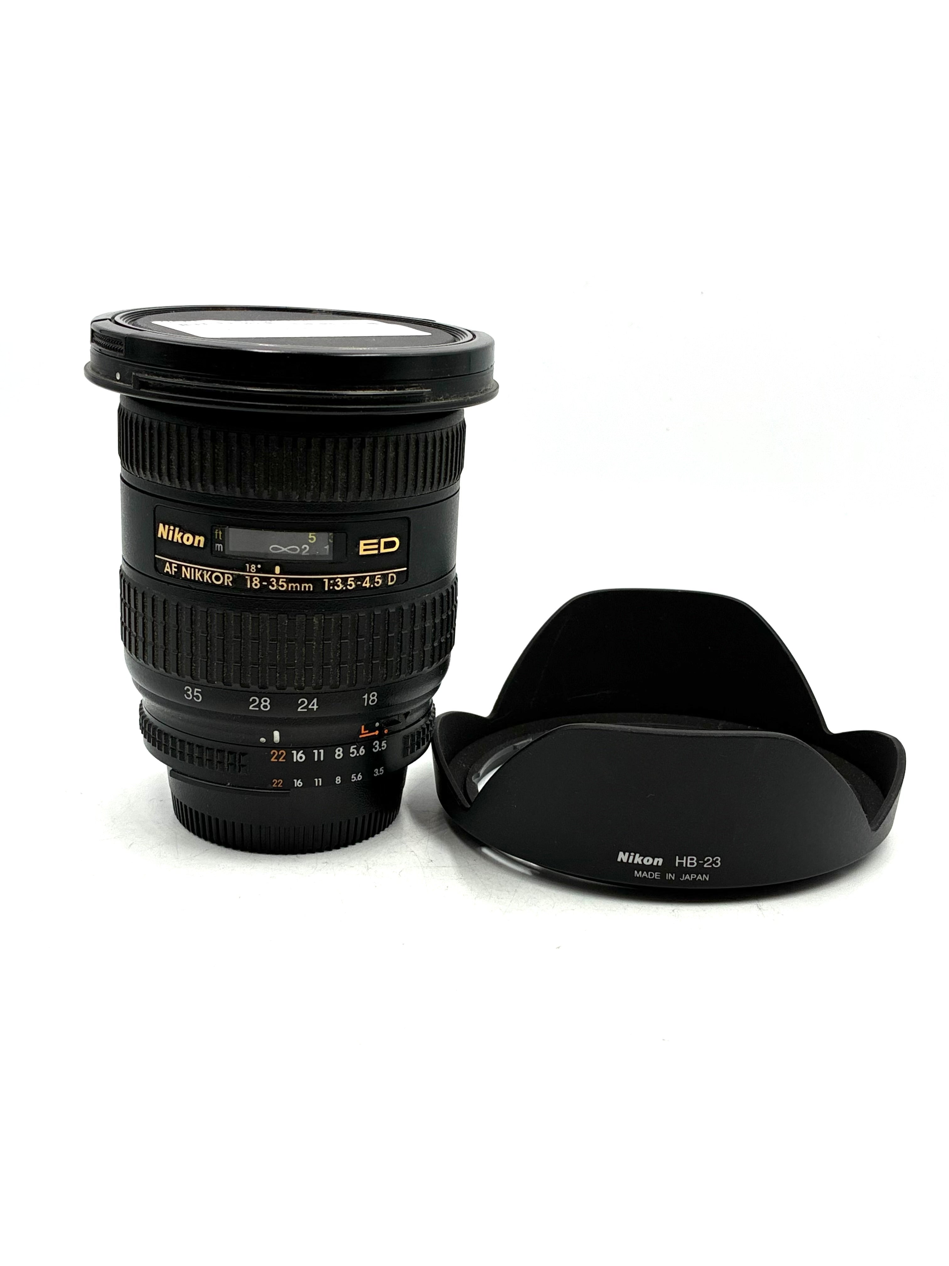 USED Nikon 18-35mm F3.5-4.5 D Lens