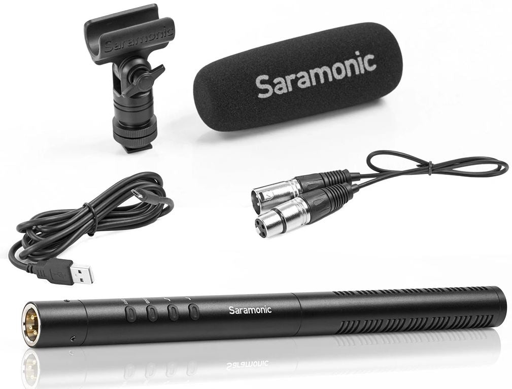 Saramonic SR-M500 スタジオコンデンサーマイク美品USED Saramonic SR-TM1 Cardioid Condenser Shotgun Microphone