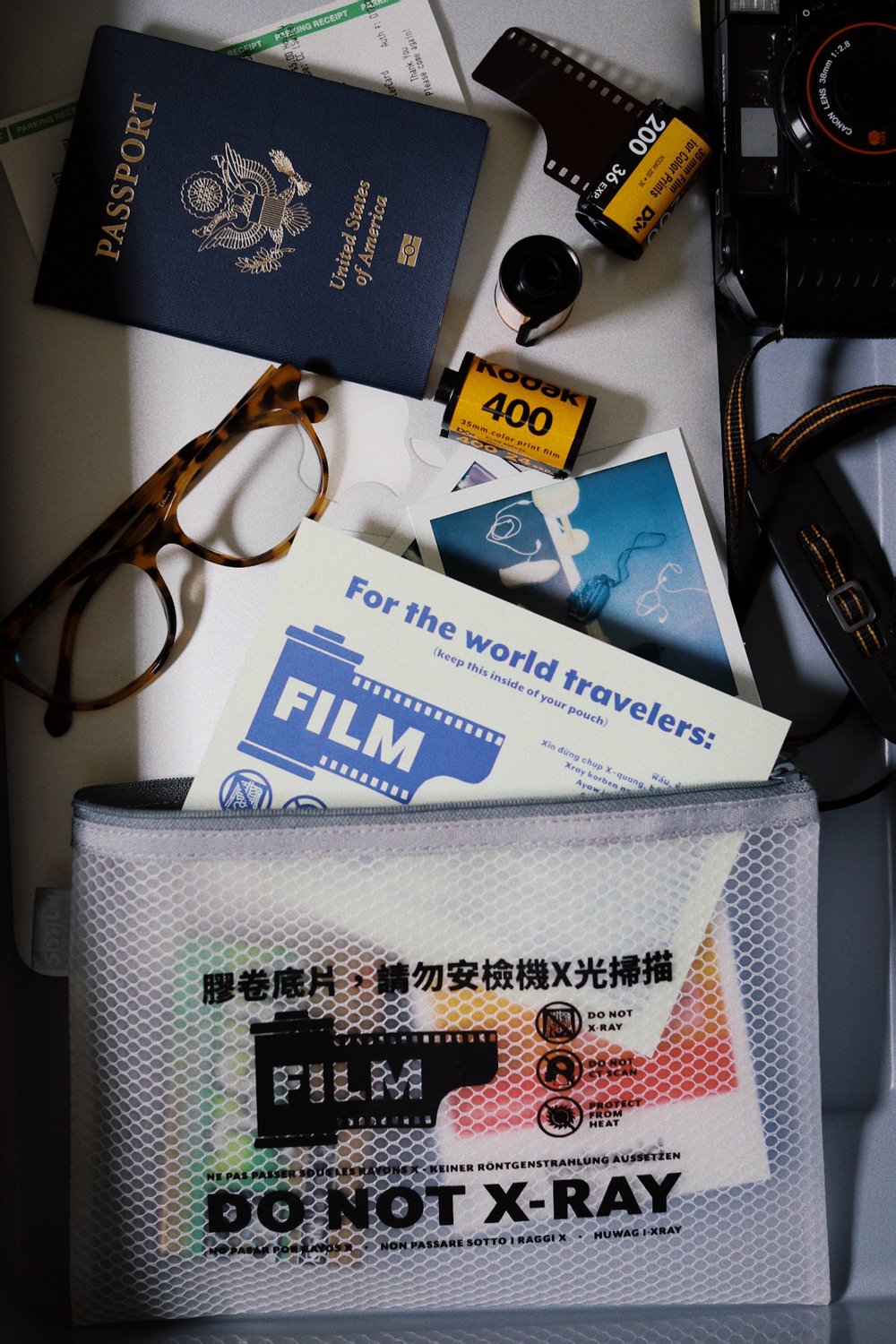 SissiLu DO NOT X-RAY Film Pouch