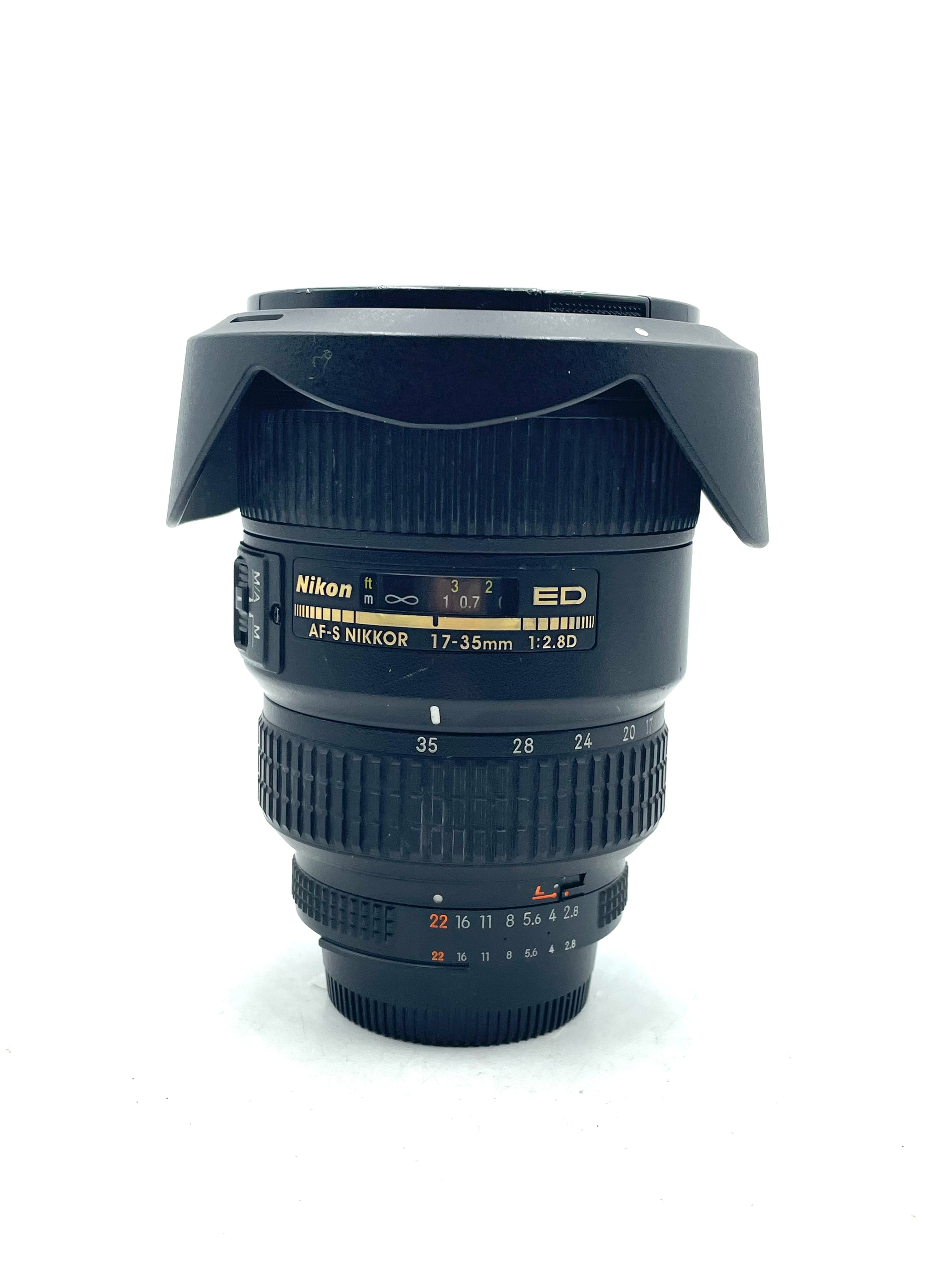 USED Nikon 17-35mm F2.8 D AF-S ED Lens