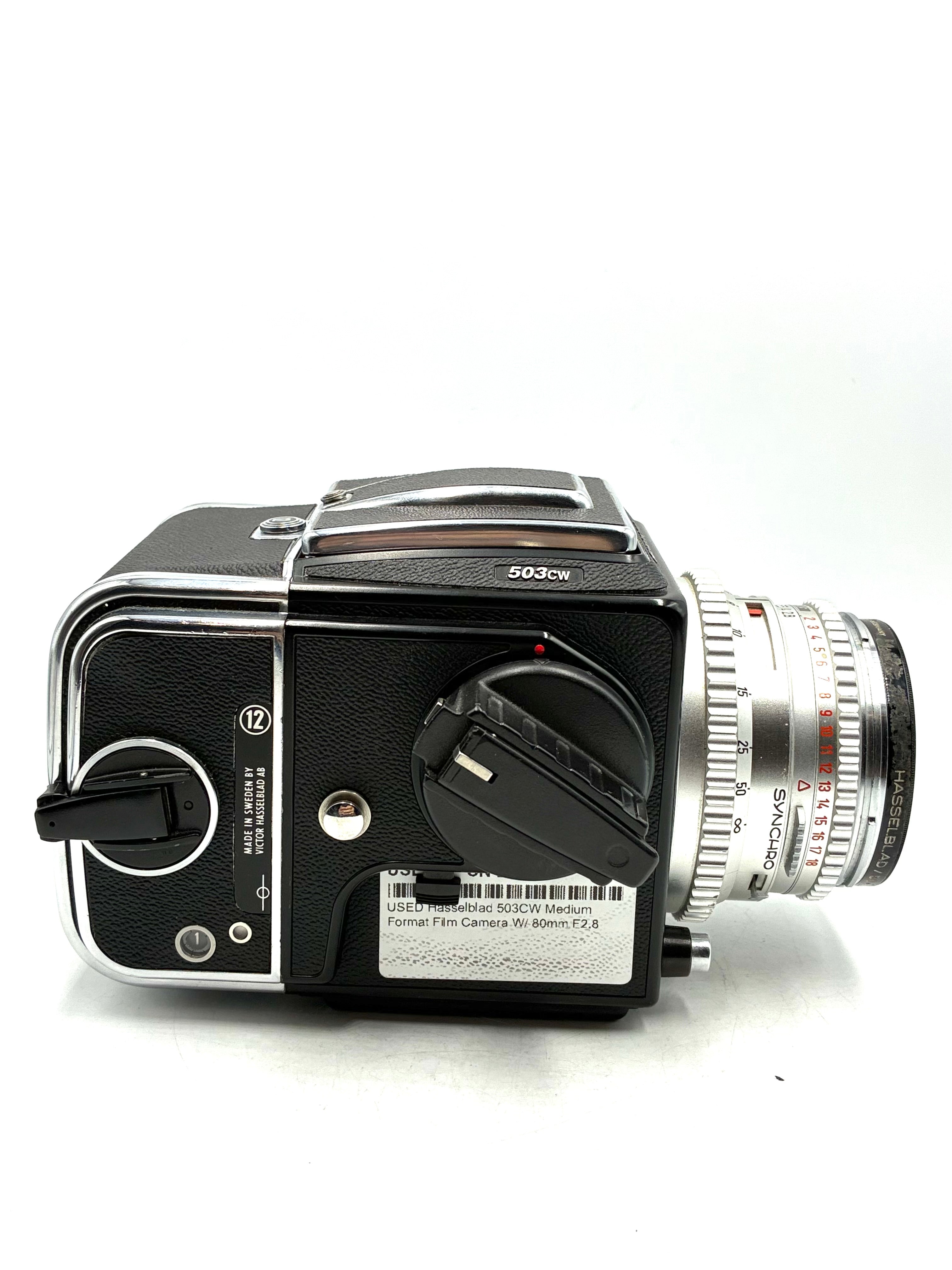 USED Hasselblad 503CW Medium Format Film Camera W/ 80mm F2.8 Planar Lens