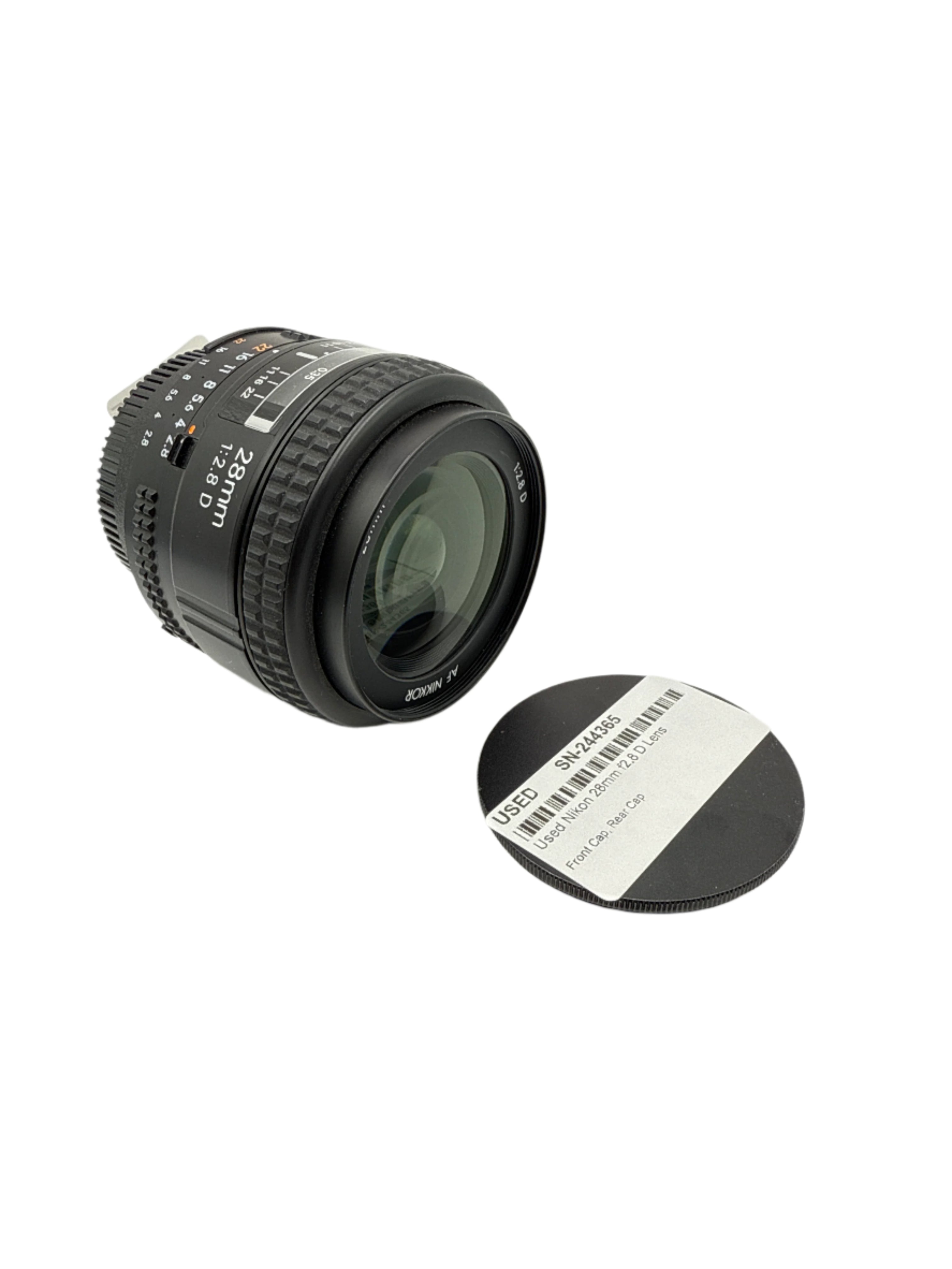 Used Nikon 28mm f2.8 D Lens