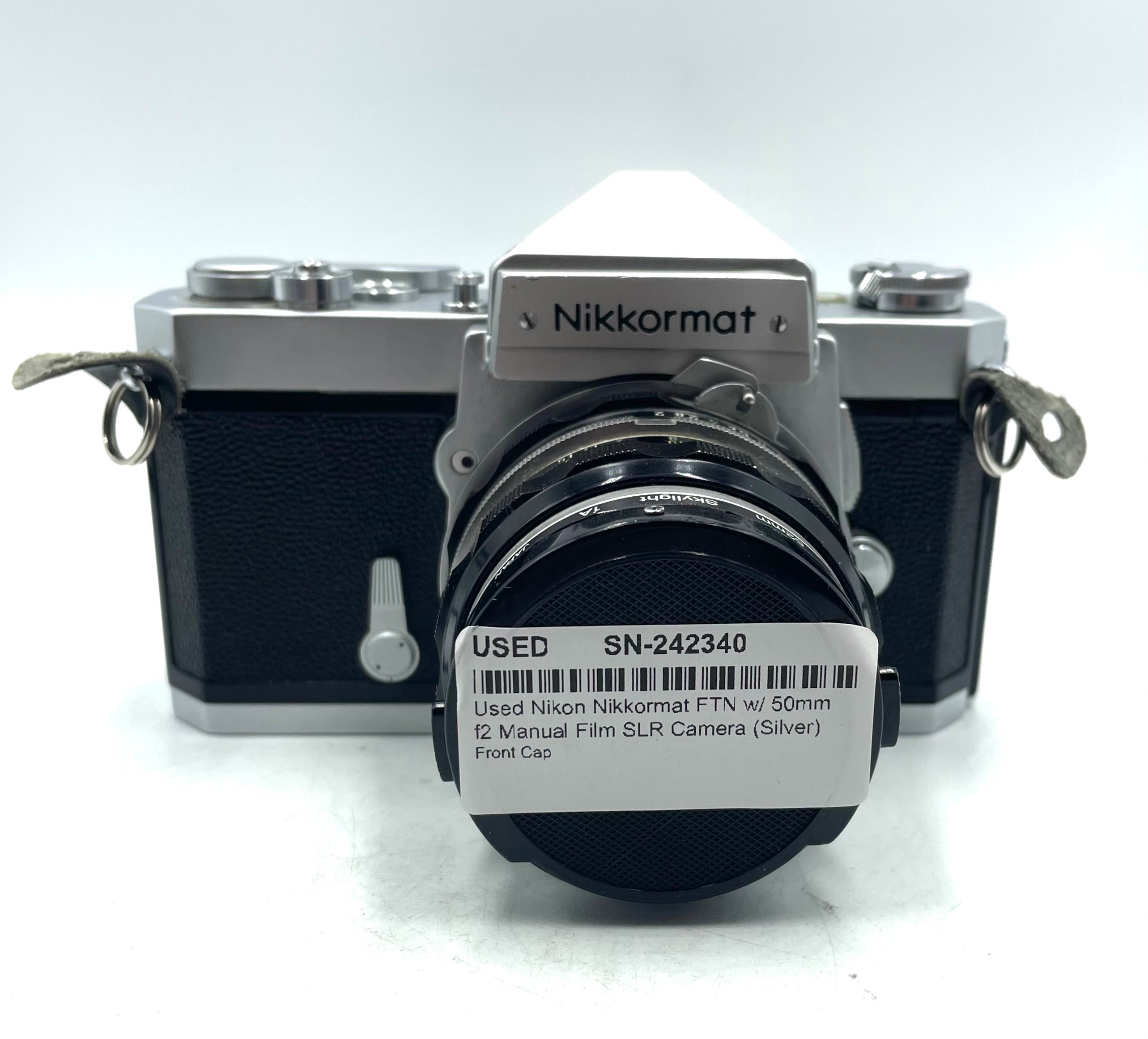 Used Nikon Nikkormat FTN w/ 50mm f2 Manual Film SLR Camera (Silver)