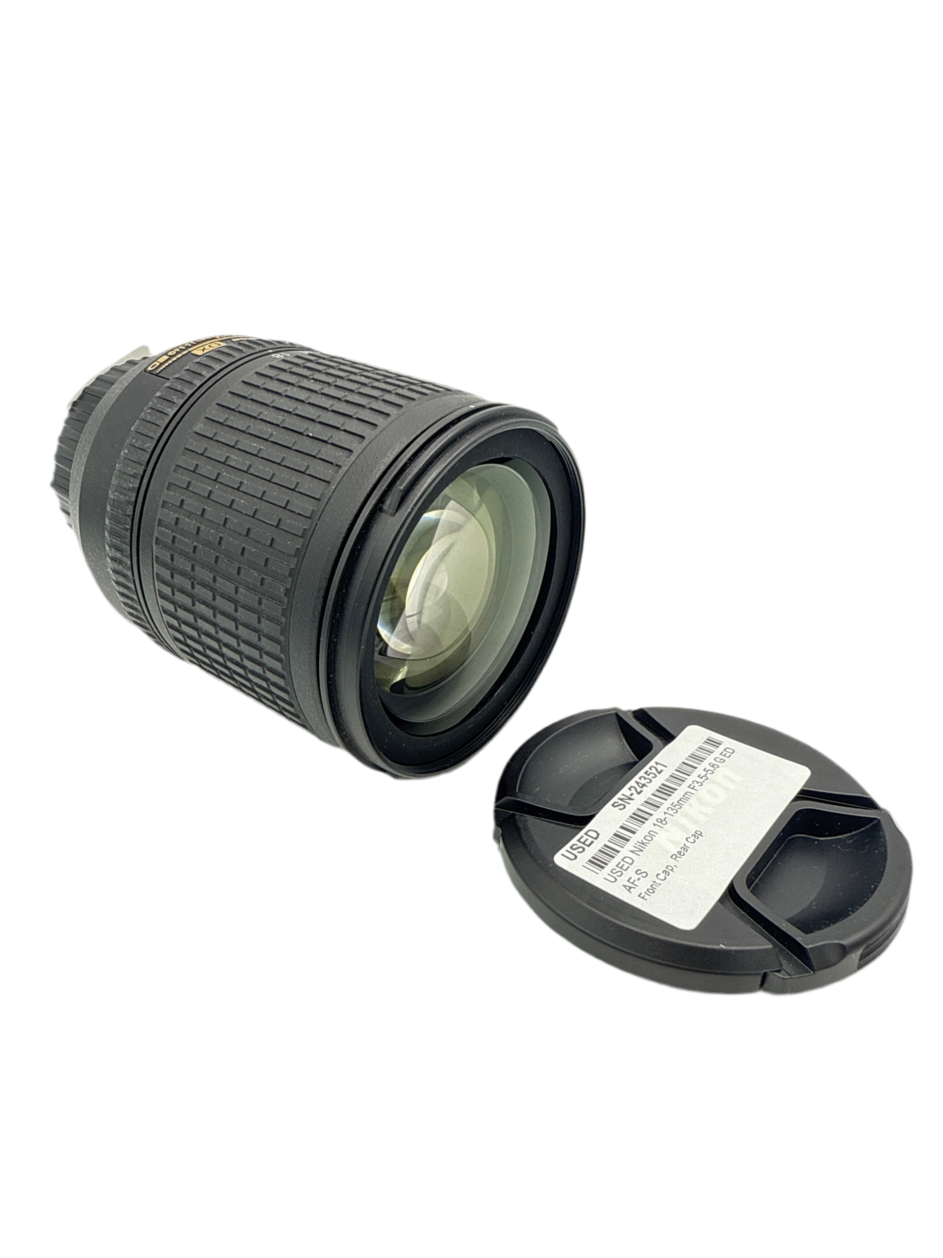 AF-S Nikon 18-135mm DX f⁄3.5-5.6G G ED Nikkor Lens ED-IF f⁄3.5-5.6 