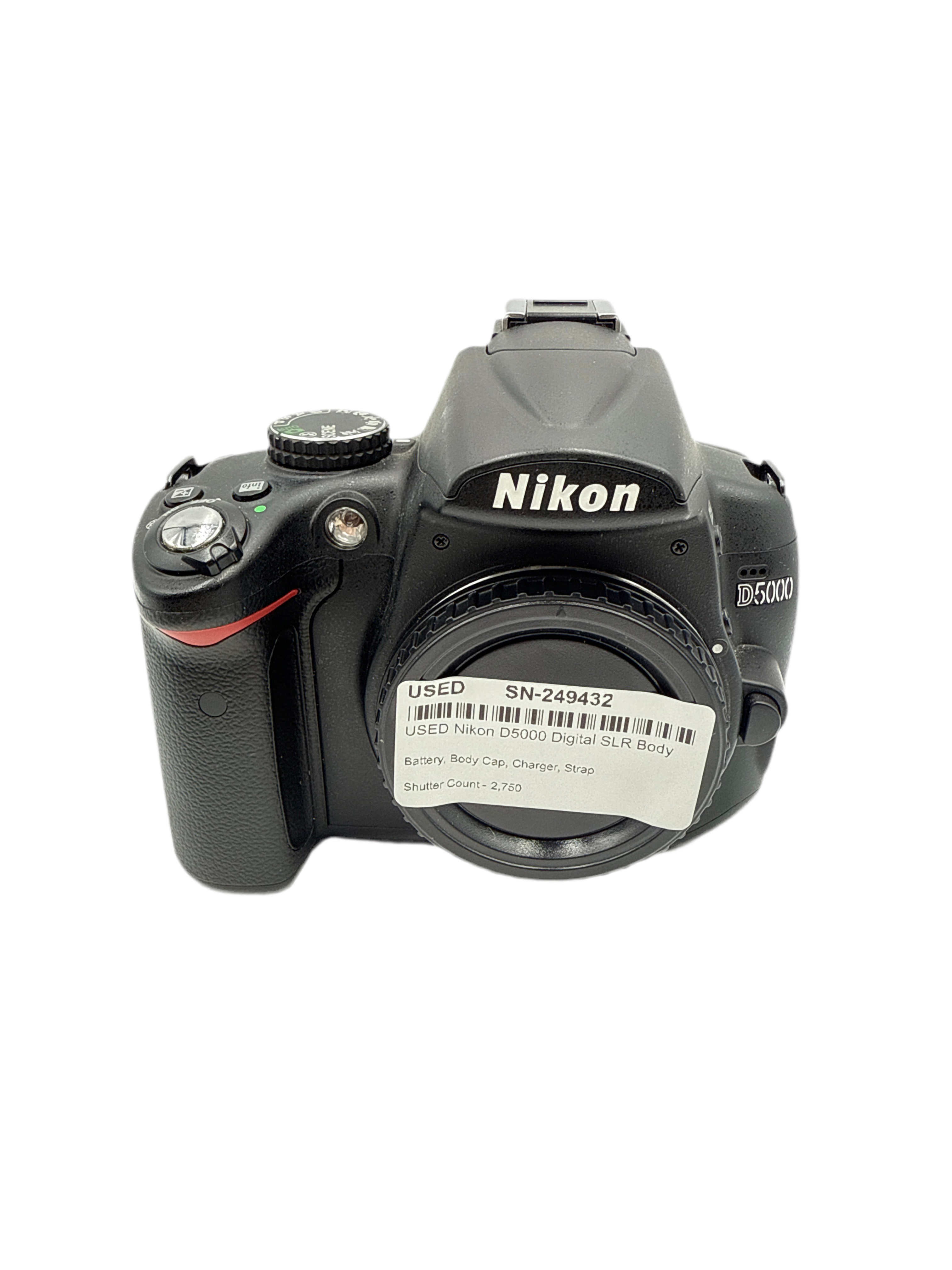 USED Nikon D5000 Digital SLR Body
