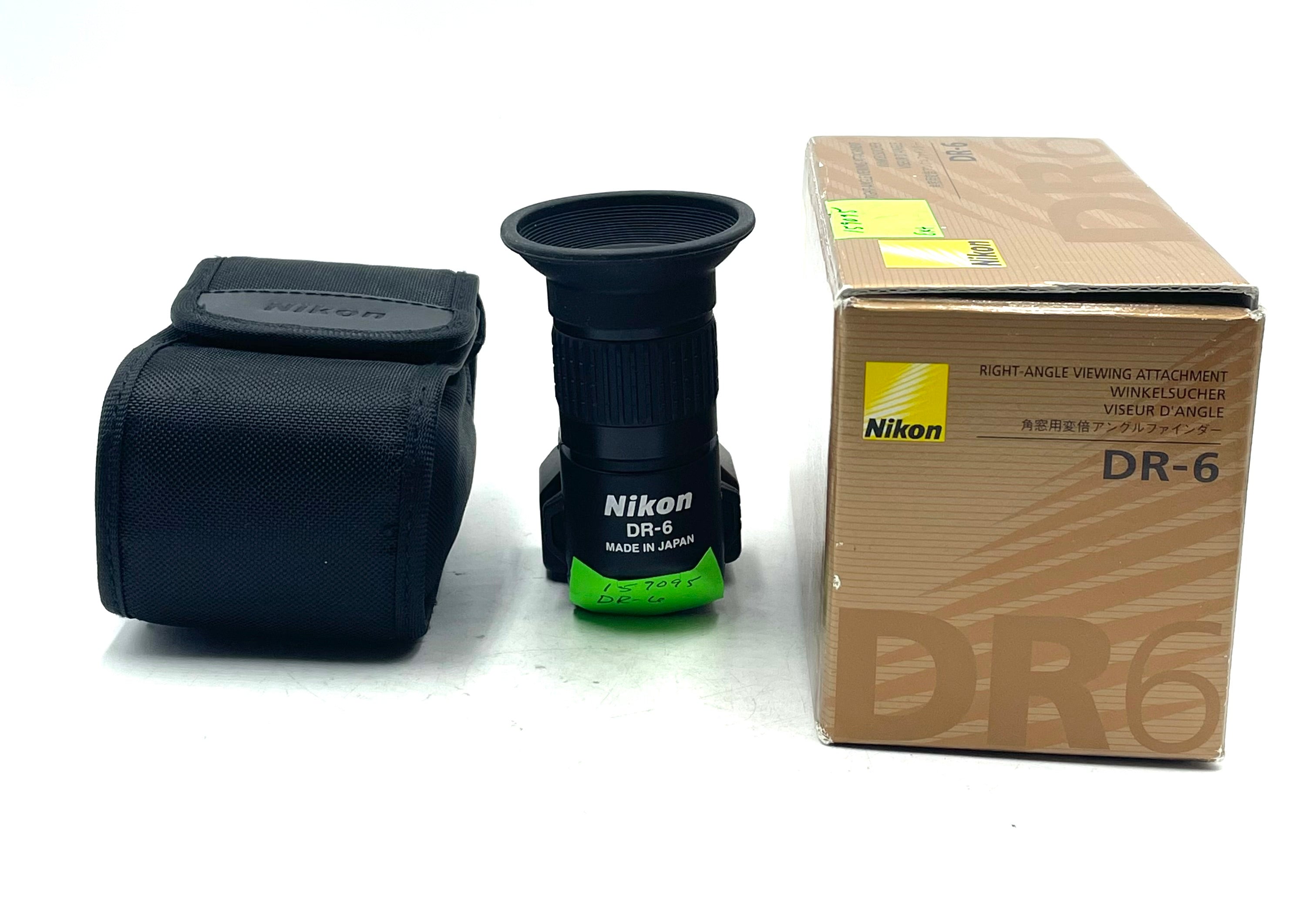 Used Nikon DR-6 Right-Angle Finder W/ Case and Box