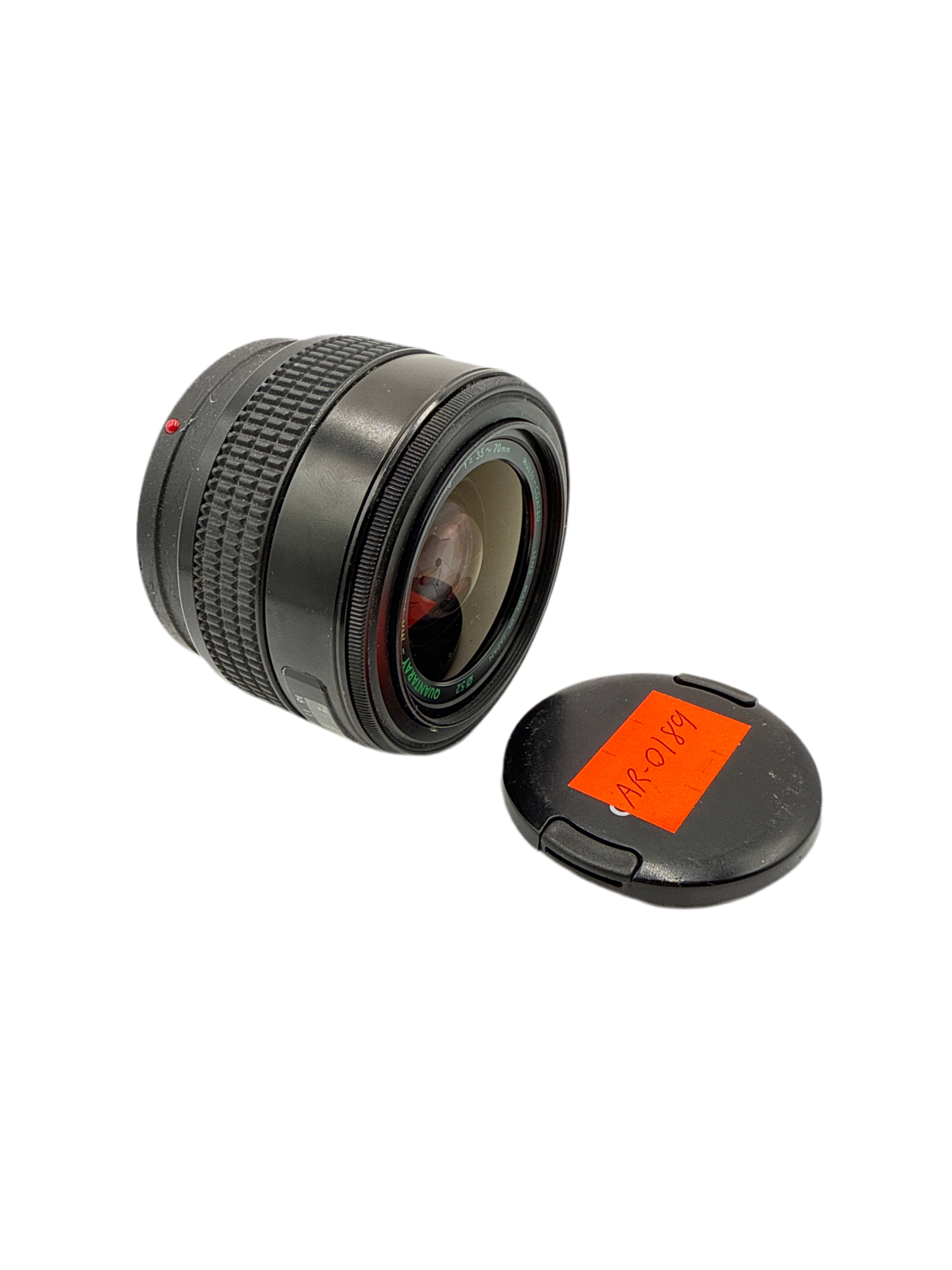 Quantaray AF 35-70mm f/3.5-4.5 - AS-IS/FOR PARTS (0189)