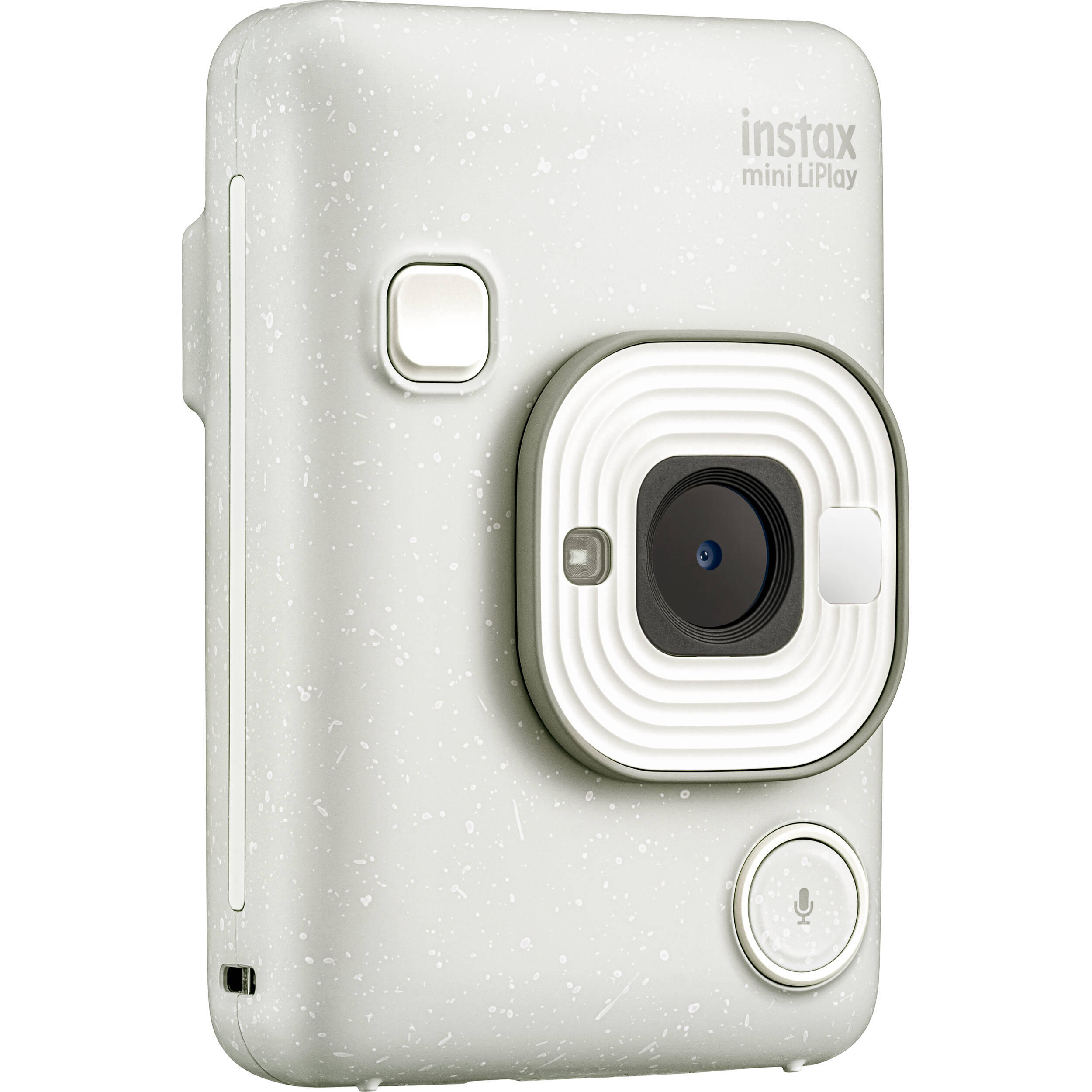 Fujifilm Mini LiPlay Hybrid Instant Camera Misty White Promaster 79556