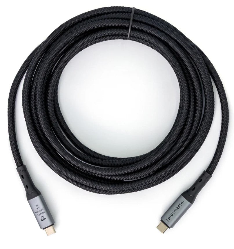 Promaster USB 3.1 Cable C to C 60W PD - 13’
