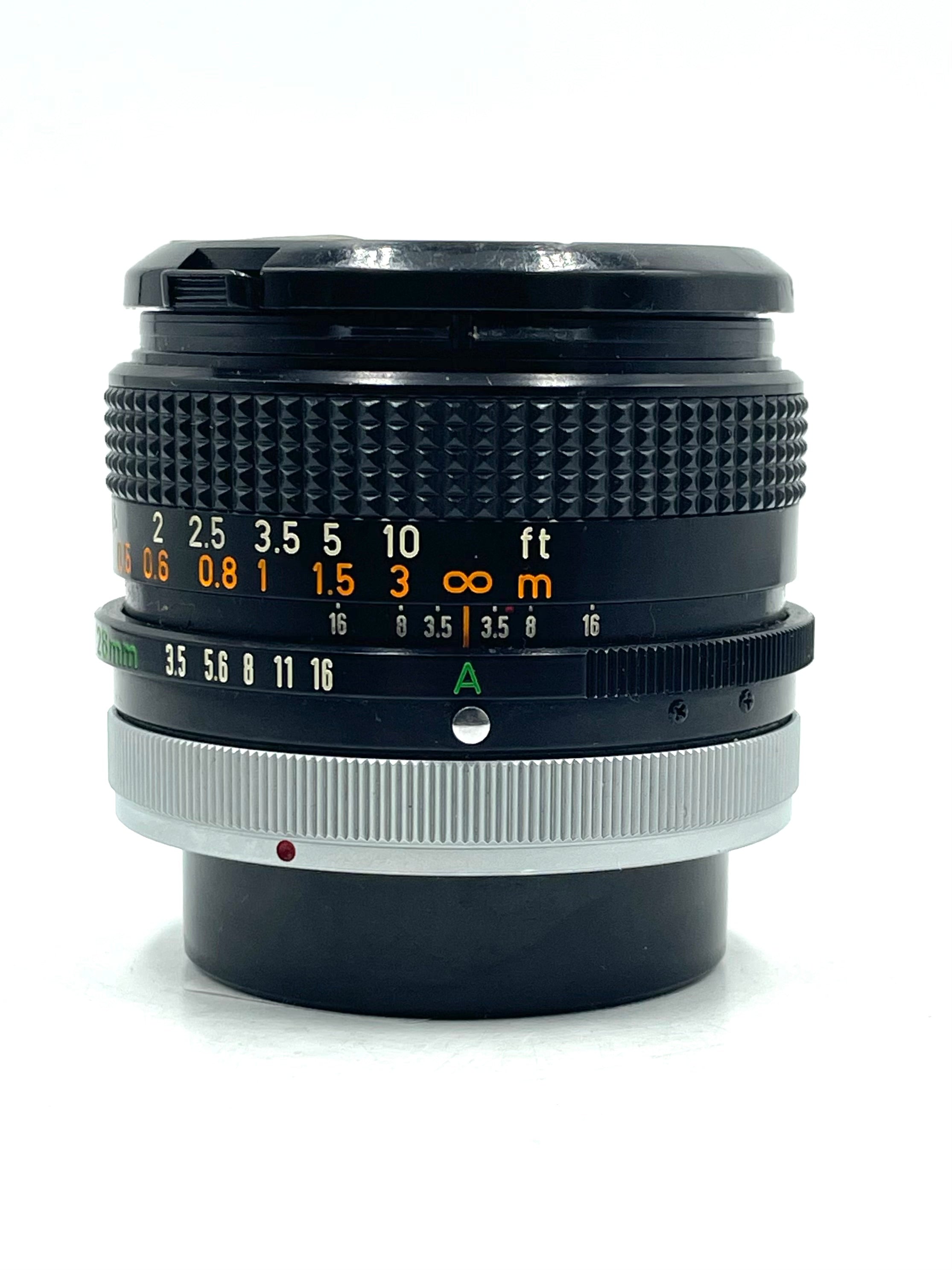 Used Canon FD 28mm f3.5 SC