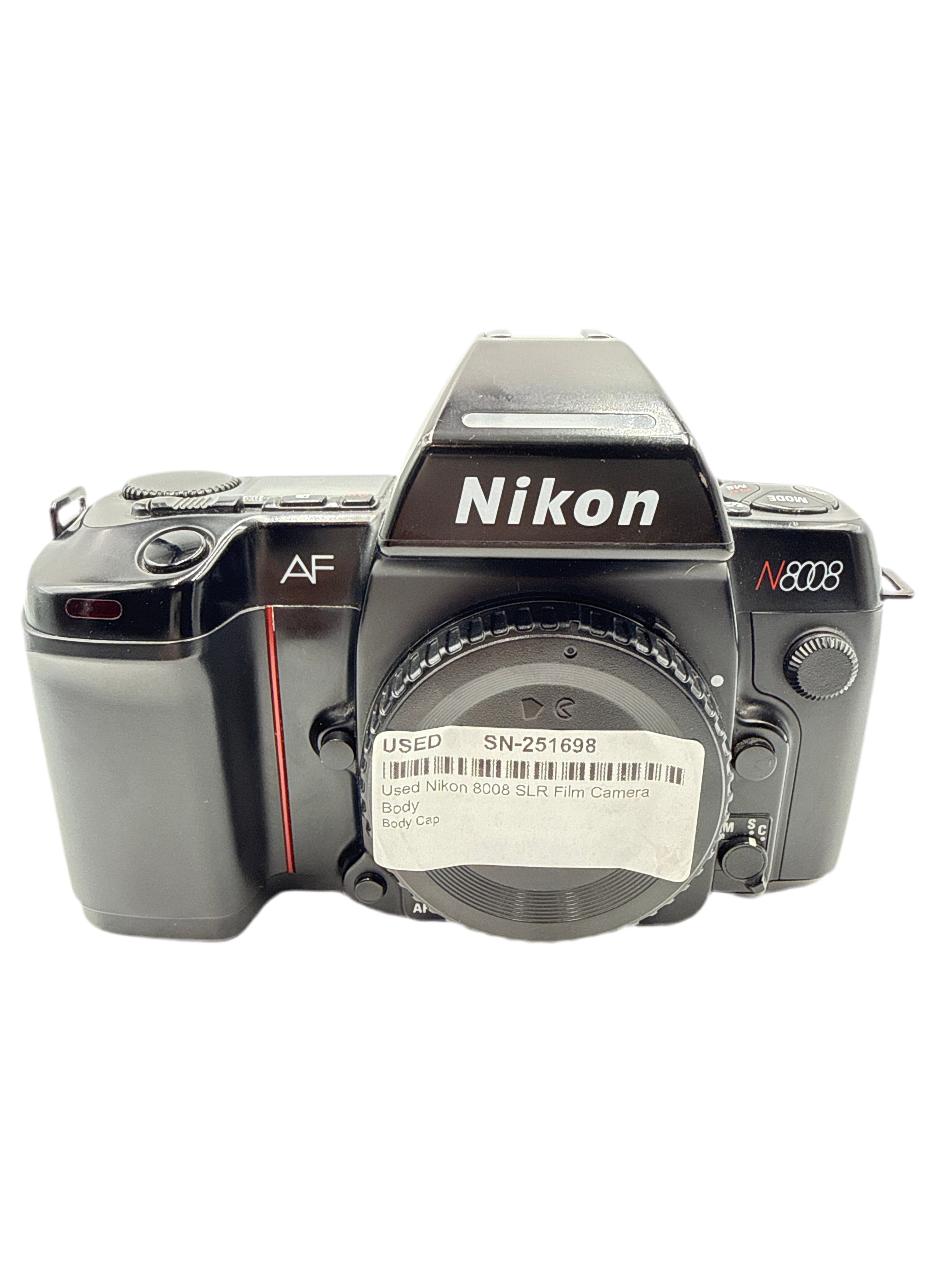 Used Nikon 8008 SLR Film Camera Body