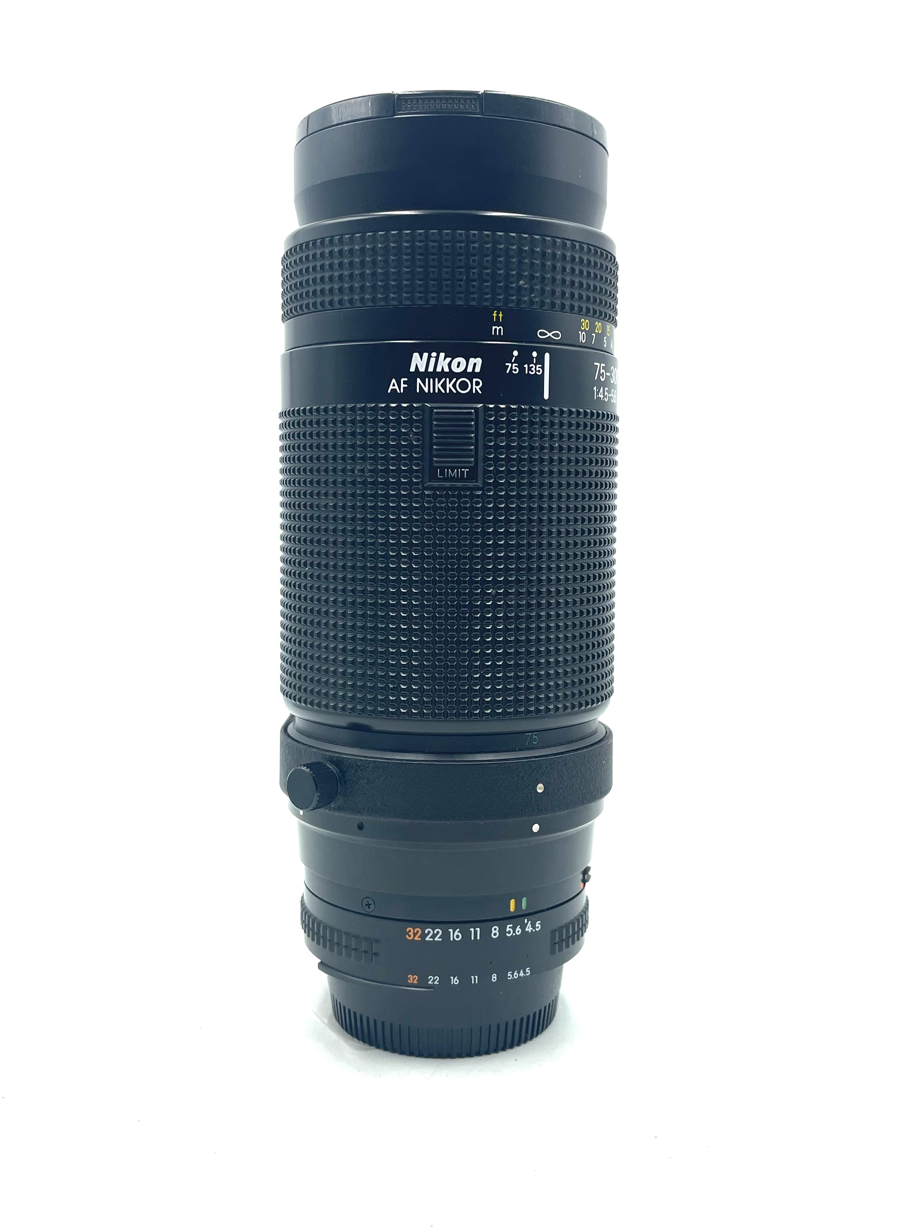Used Nikon 75-300mm f4.5-6.3 AF (F-Mount)
