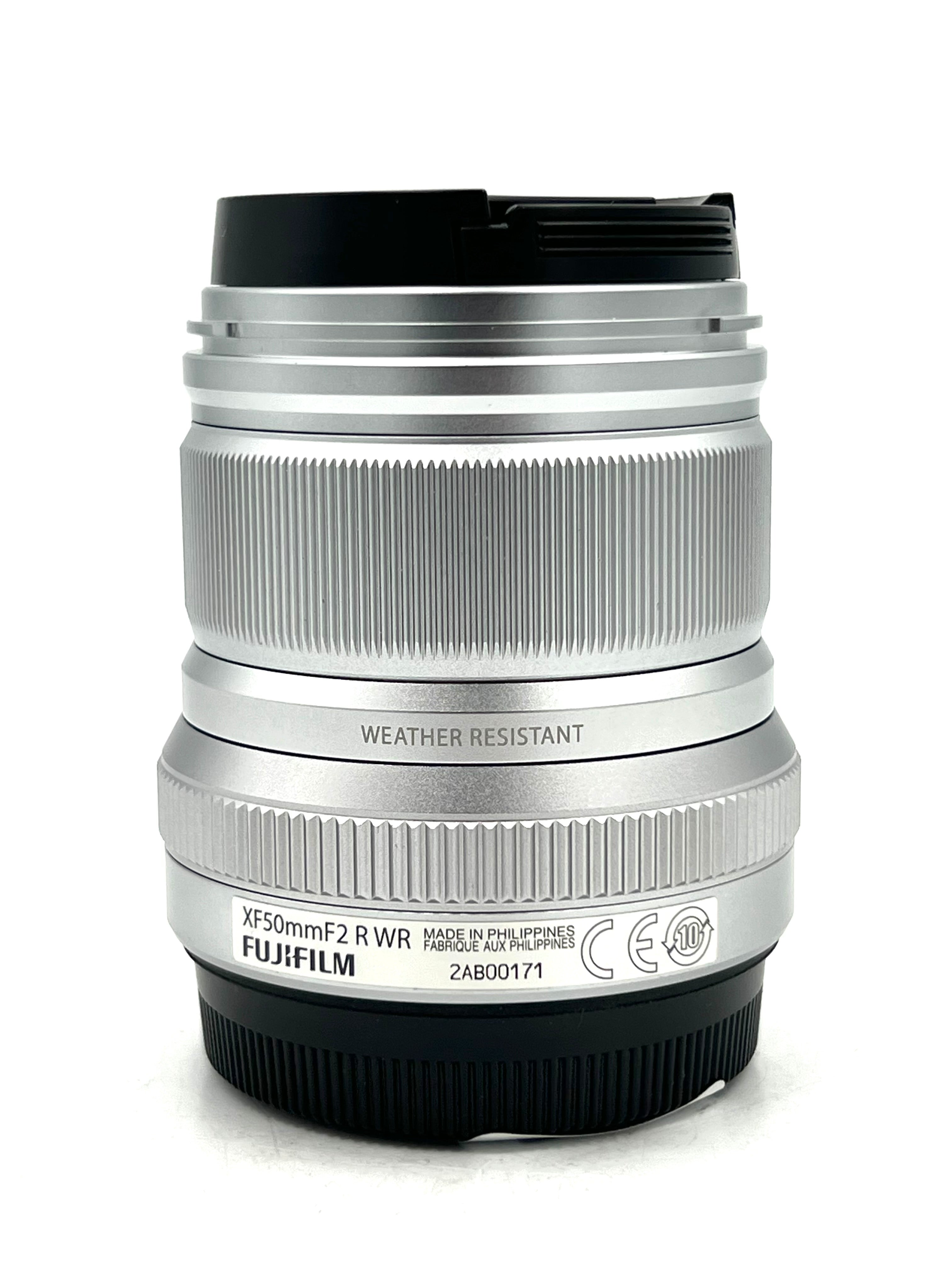 Used FUJIFILM XF 50mm f/2 R WR Lens (Silver)