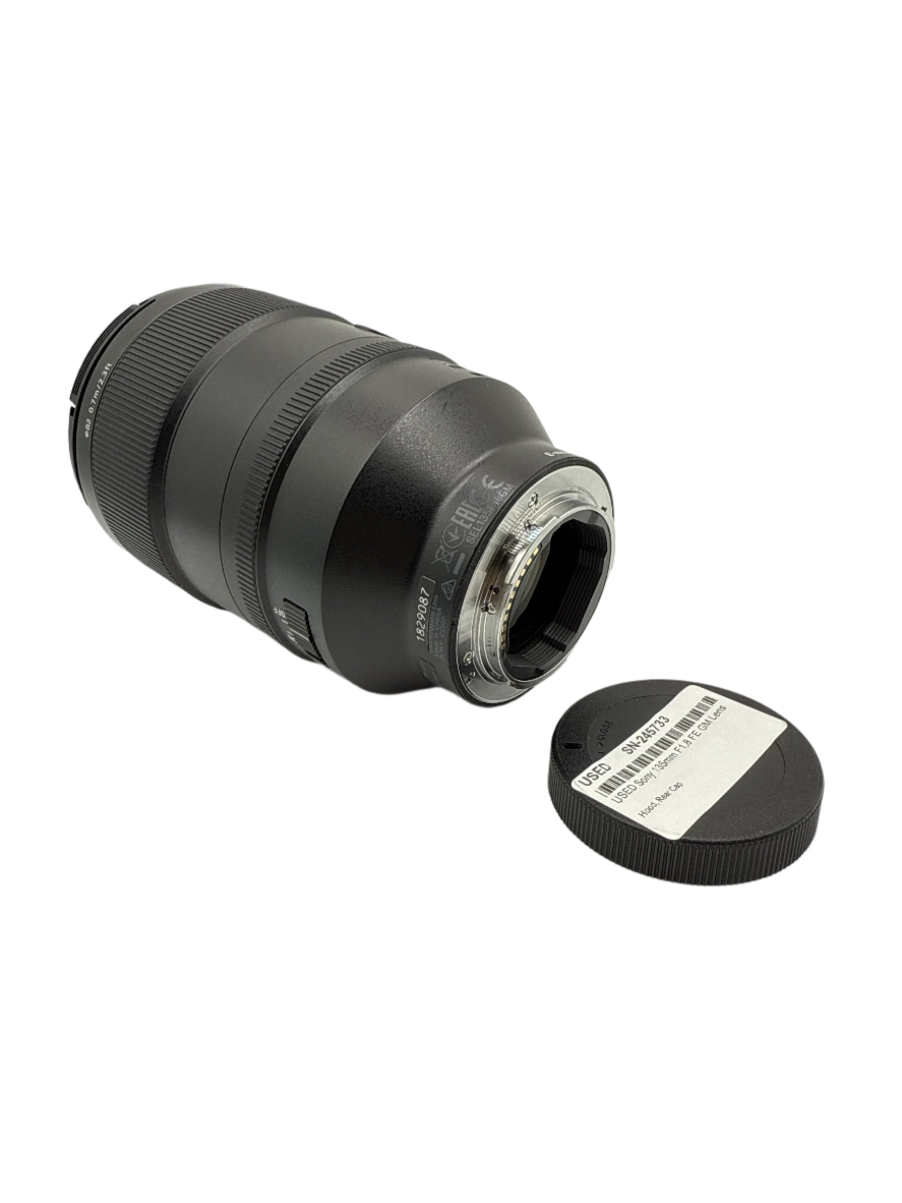 USED Sony 135mm F1.8 FE GM Lens