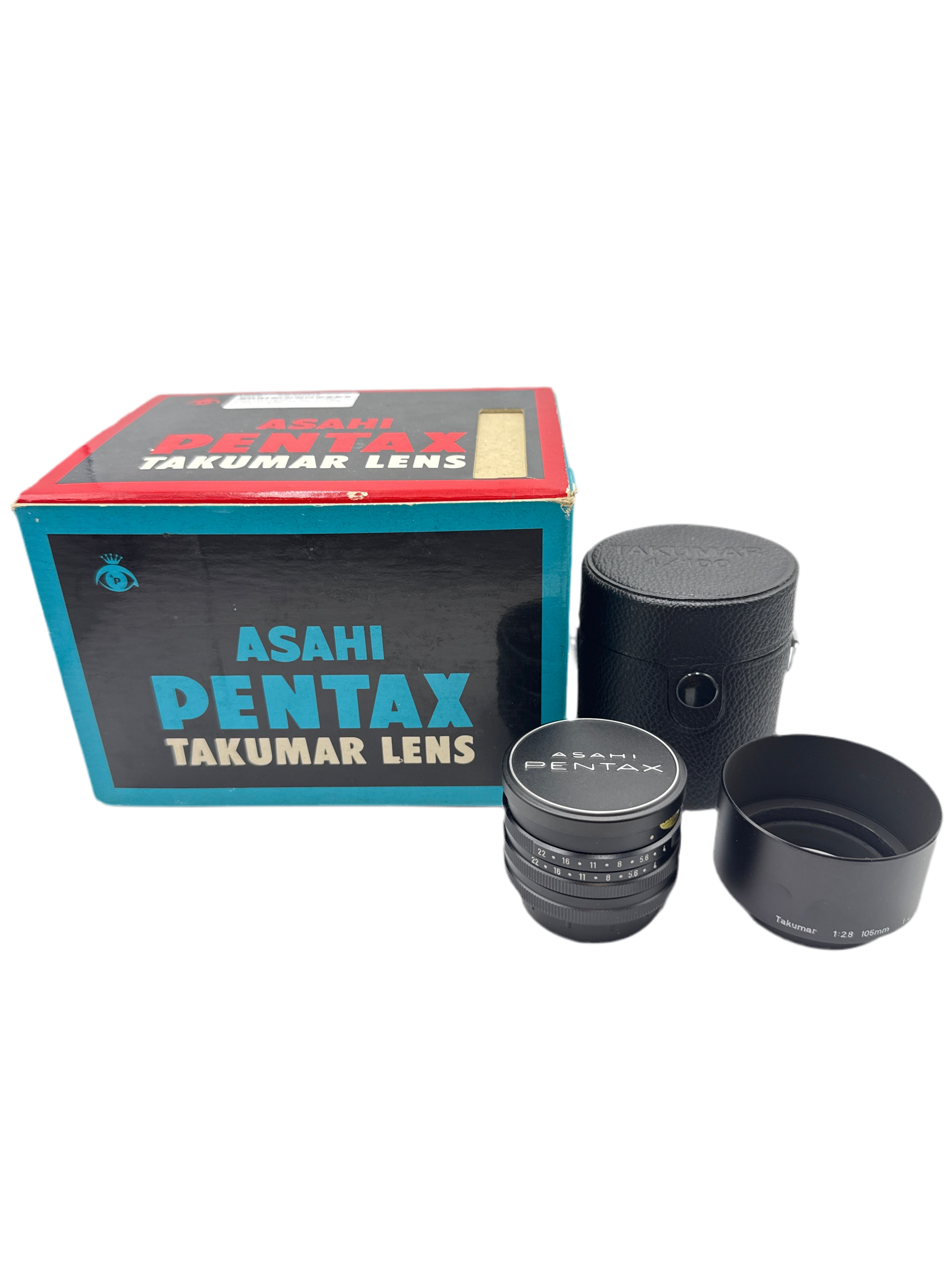 Used Asahi Pentax 100mm f4 M42 Screw-Mount Bellows-Takumar Lens