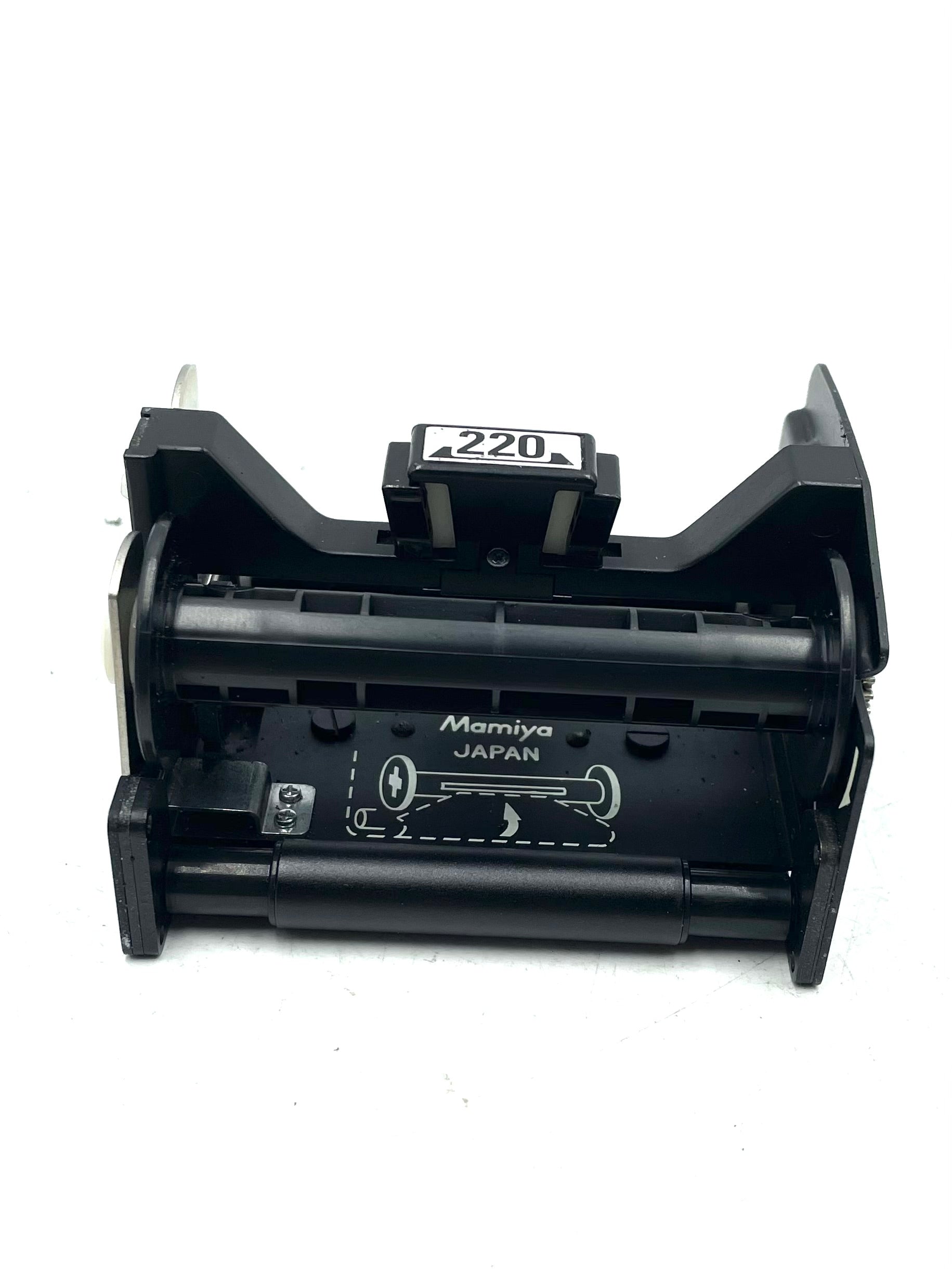 Used Mamiya m645 220 Roll insert w/case